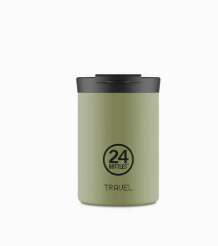 24 Bottles, Travel Tumbler 350 Stone Sage