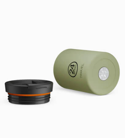 24 Bottles, Travel Tumbler 350 Stone Sage
