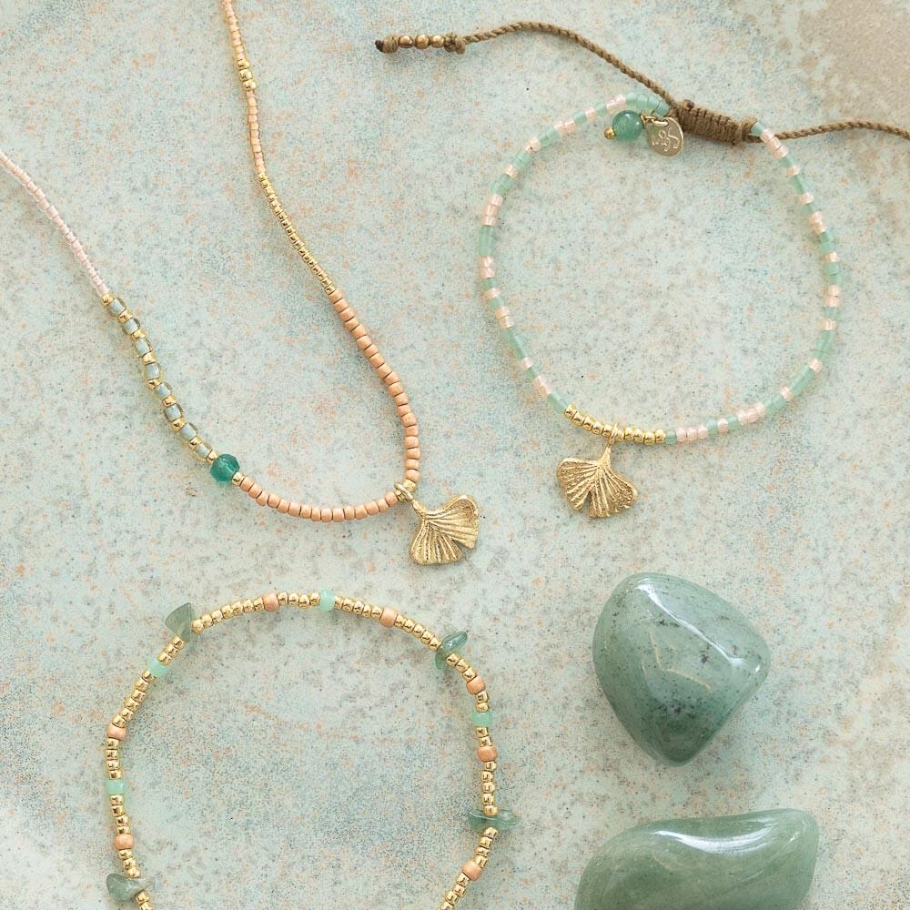 A Beautiful Story, Adventurous Adventurine Necklace GP