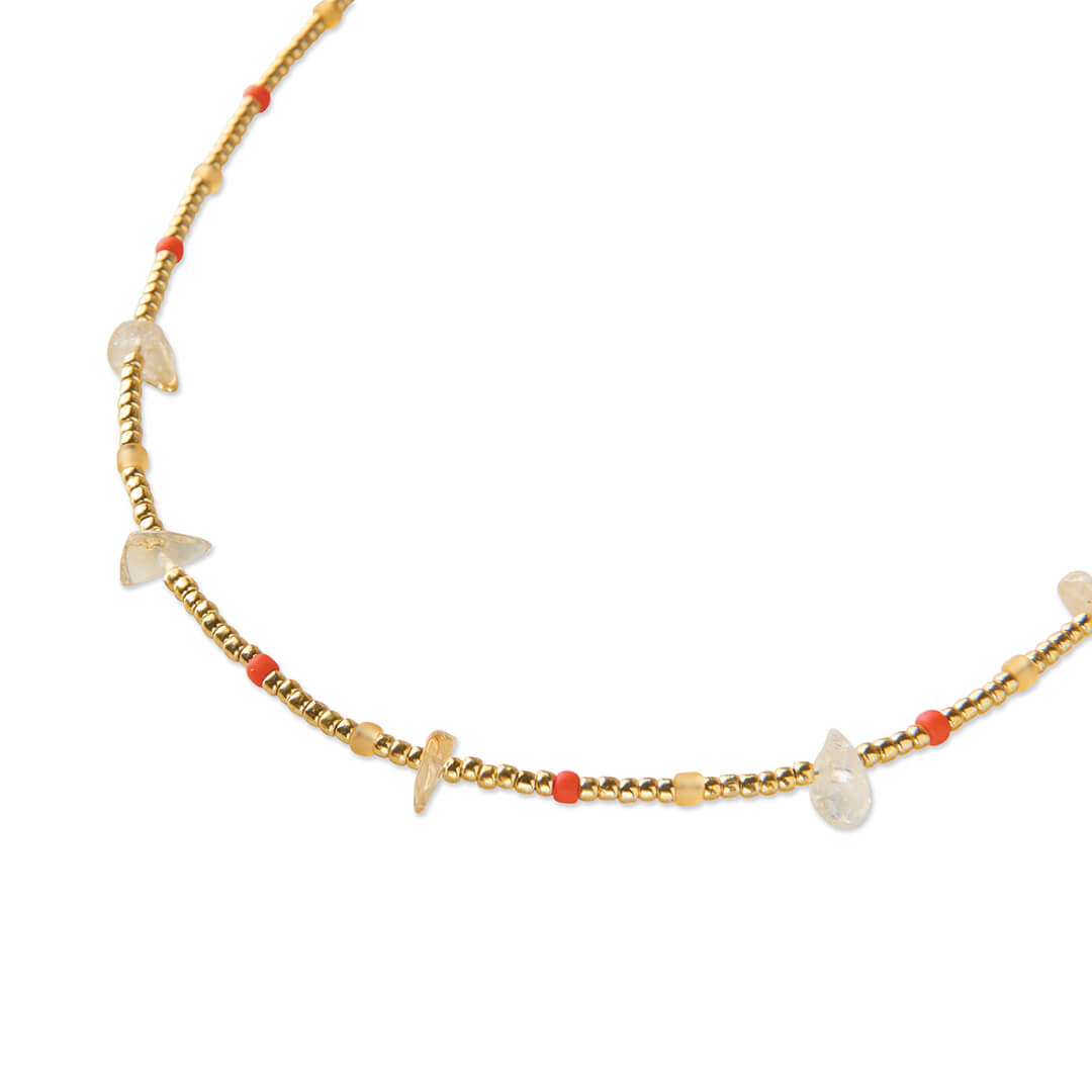 A Beautiful Story, Believing Citrine Necklace GP