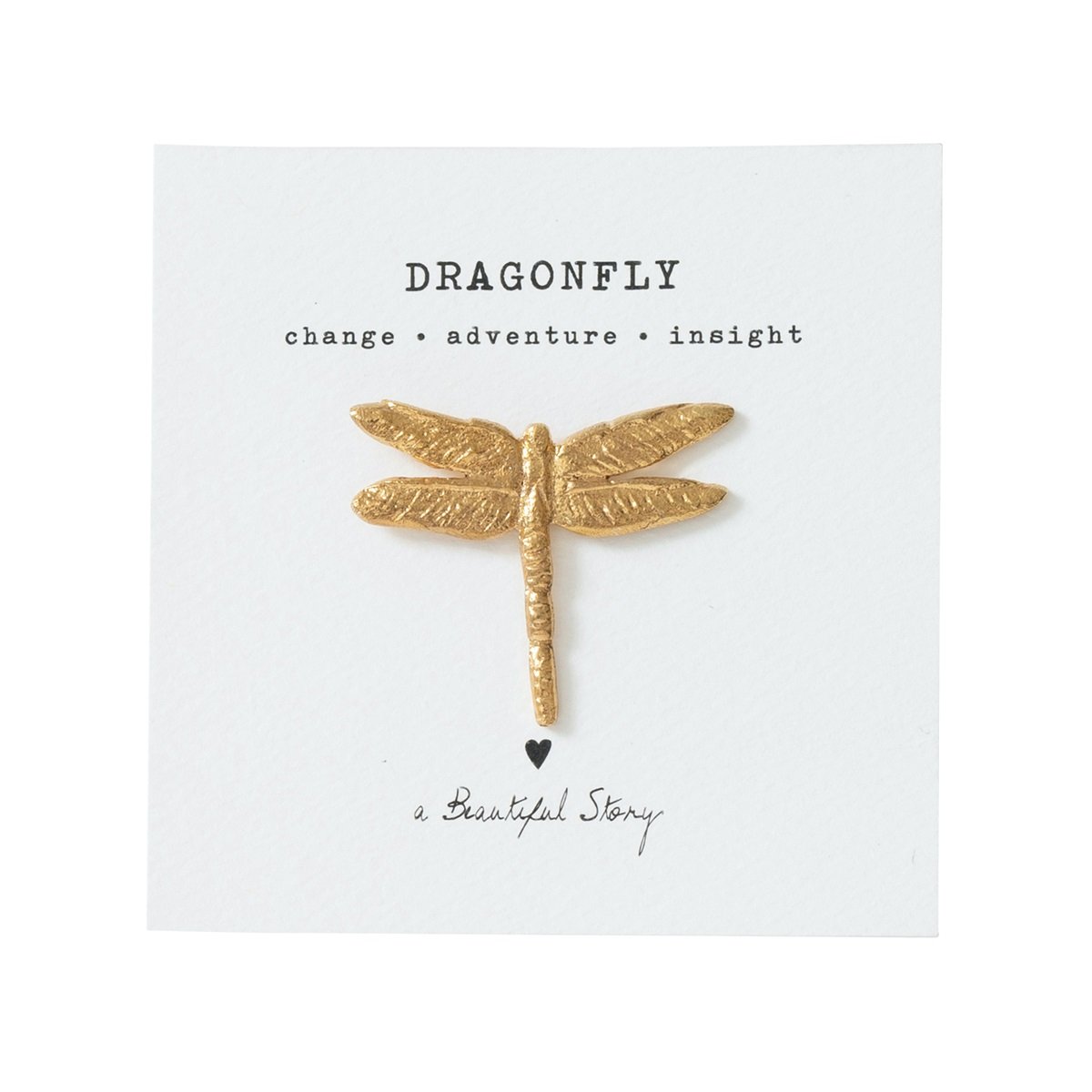 A Beautiful Story, Brooch Dragonfly 