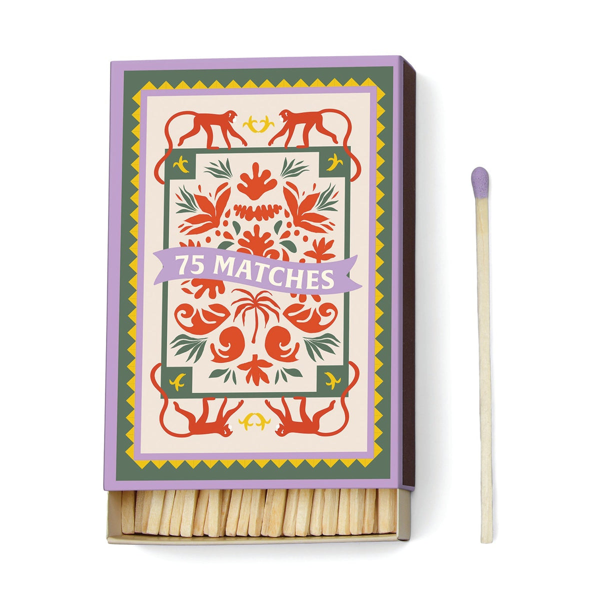 A Dopo Boxed Matches "Jungle" Set Of 75 Matches (9.6 CM) Quinlan's Gifts