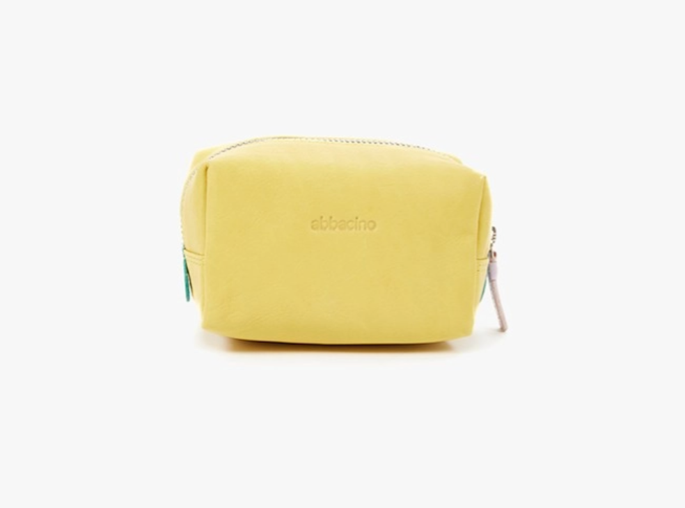 Abbacino, Cosmetic Bag Yellow