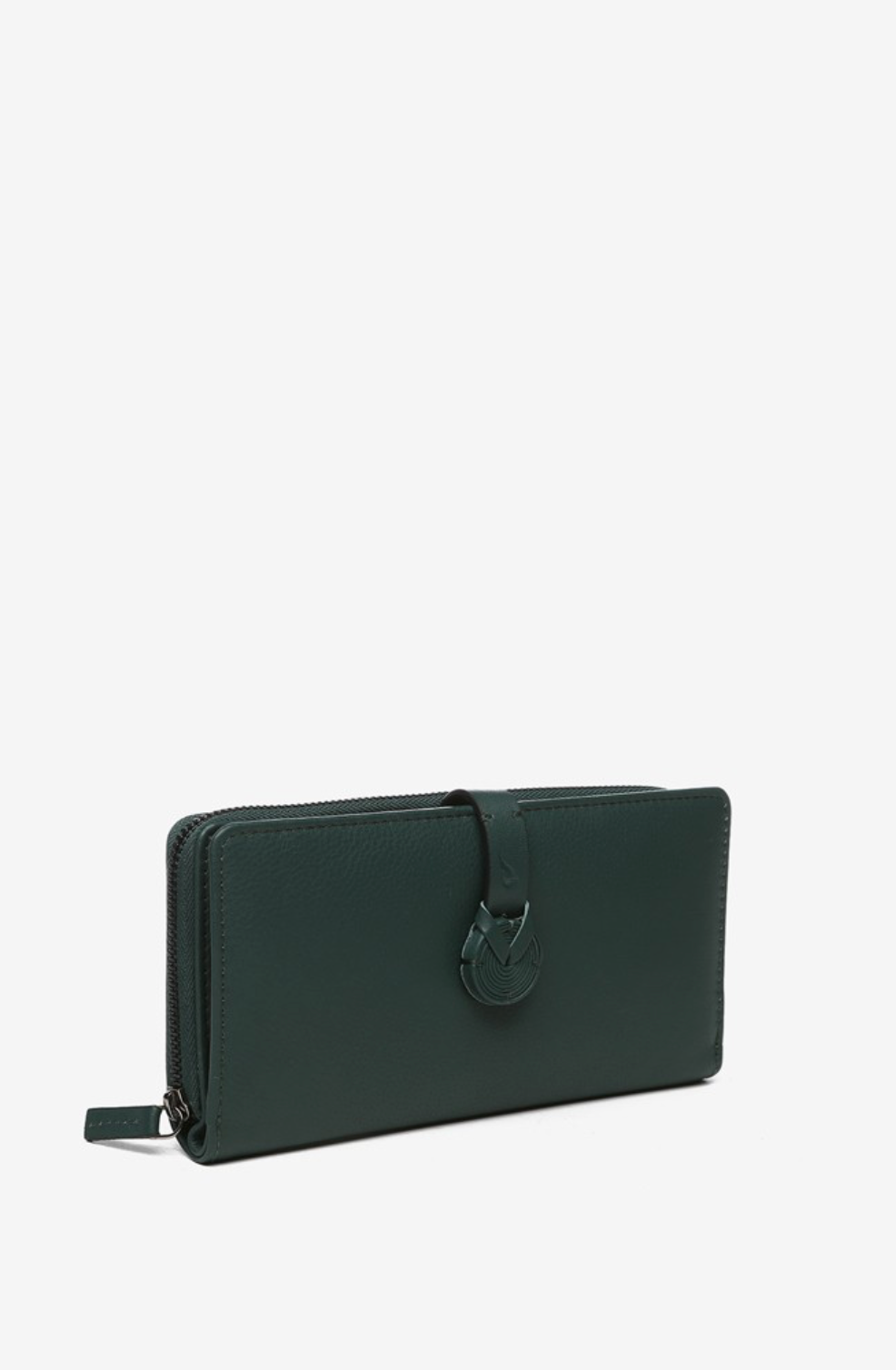 Abbacino, Green Leather Large Wallet