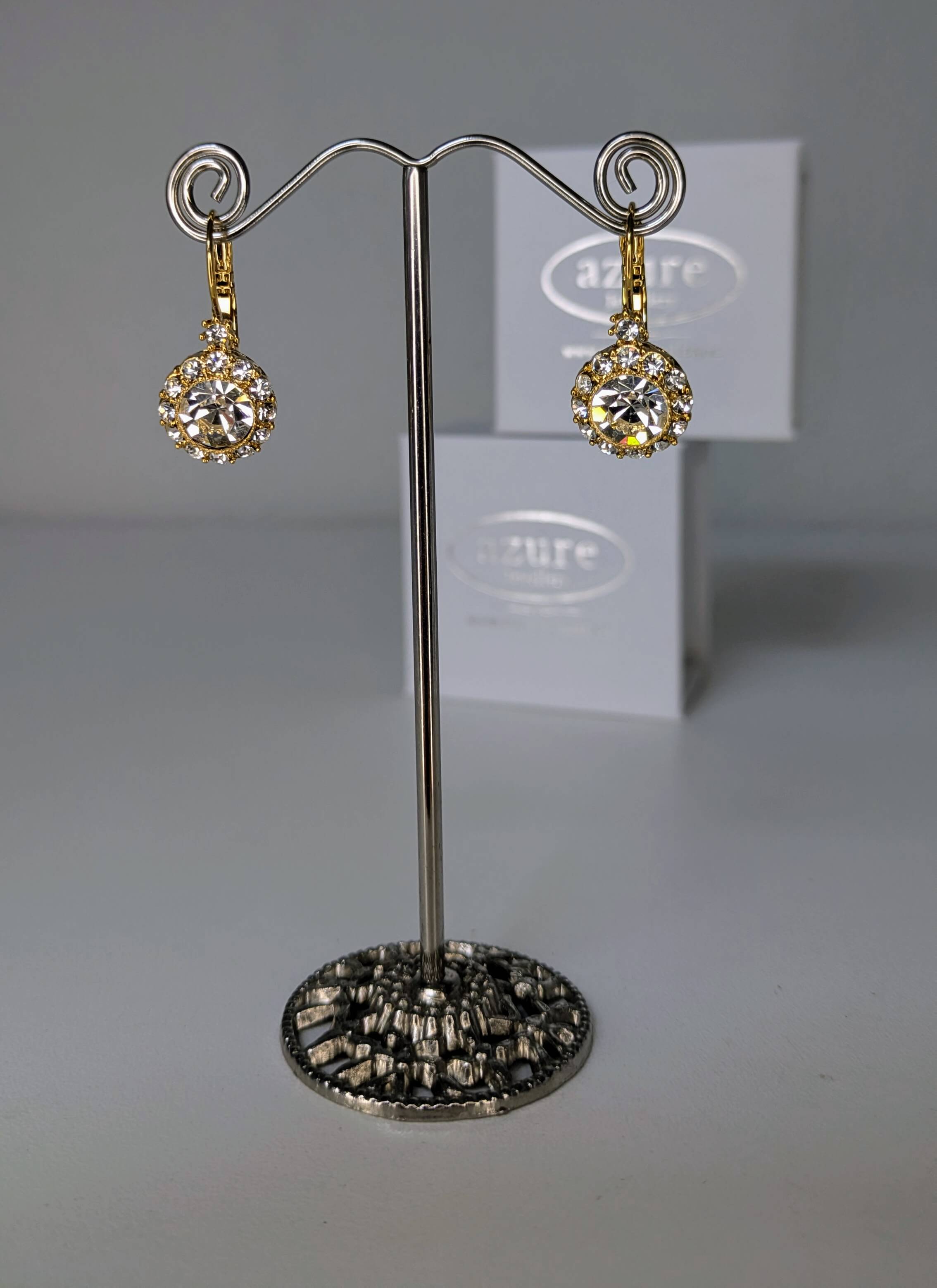 Azure, Vintage Lou Lou Gold Crystal