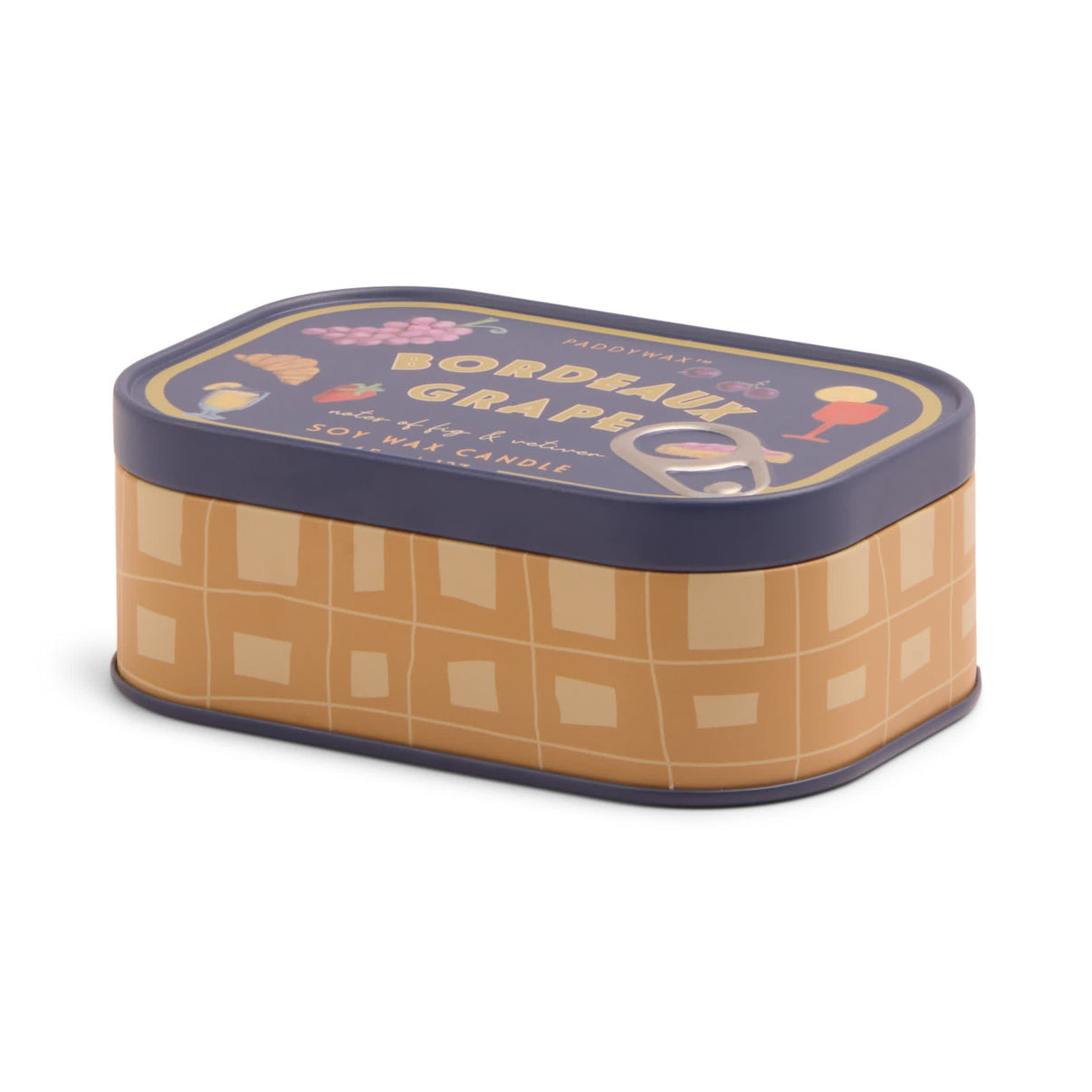 Bistro 4.5oz/127g Grapes Printed Tin Candle Quinlan's Gifts