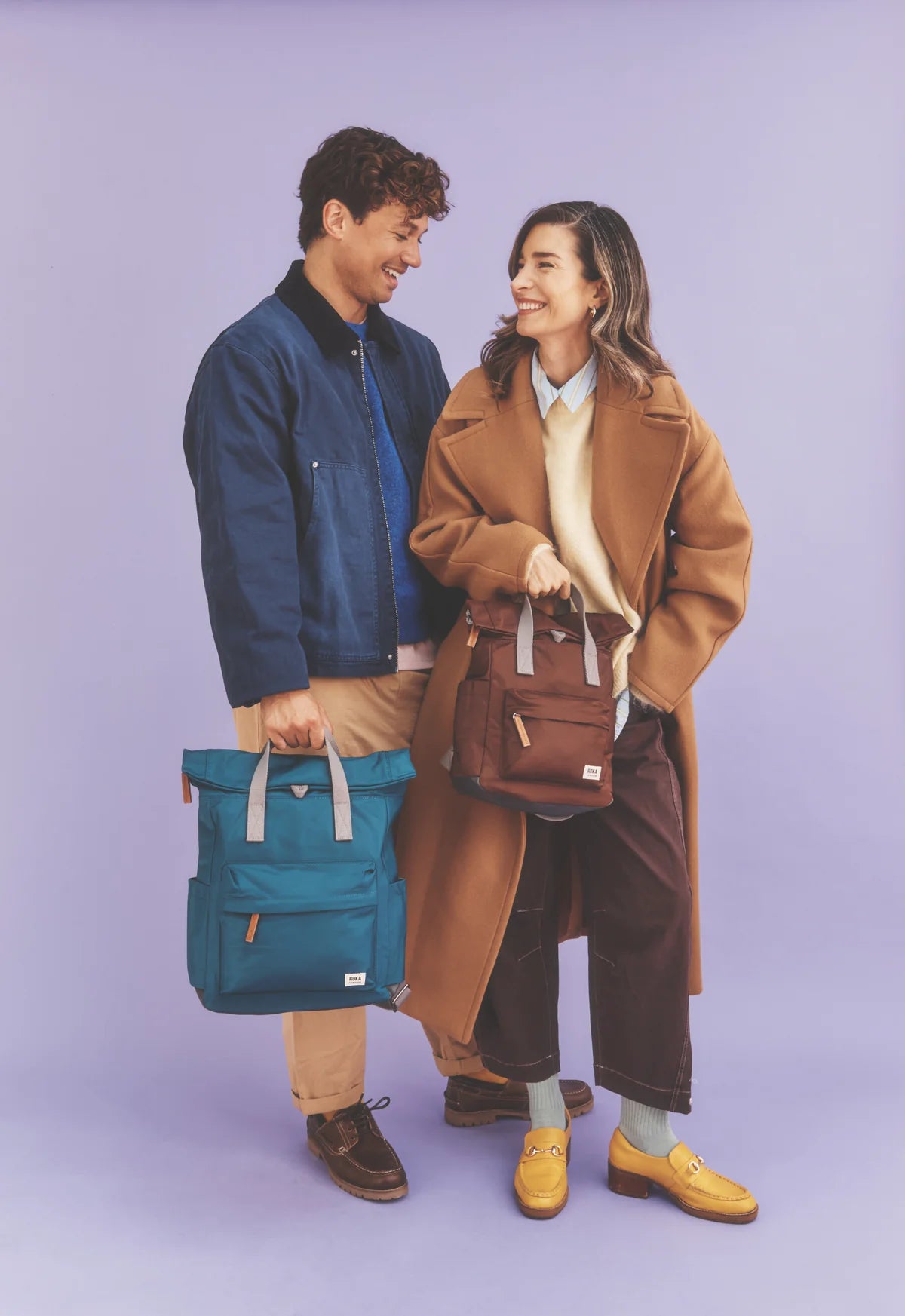 Roka, Canfield Roll Top Backpack in North Sea