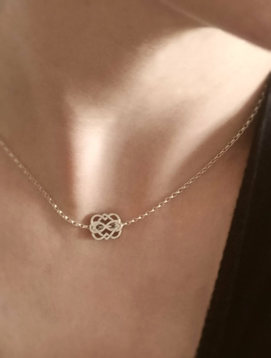 Celtic Knot Heart Necklace | Celtic Cross Online