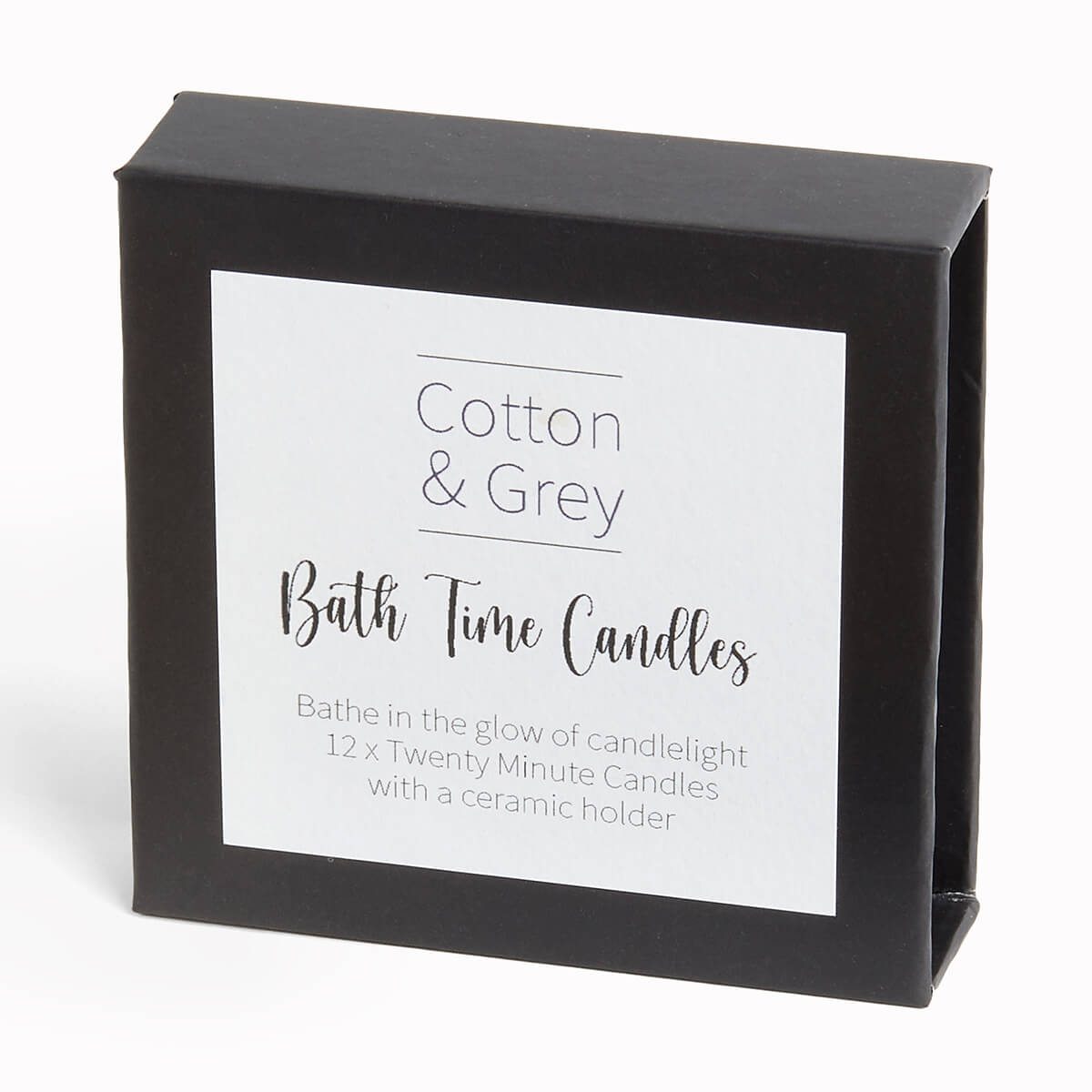 Cotton & Grey, Bath Time Candles