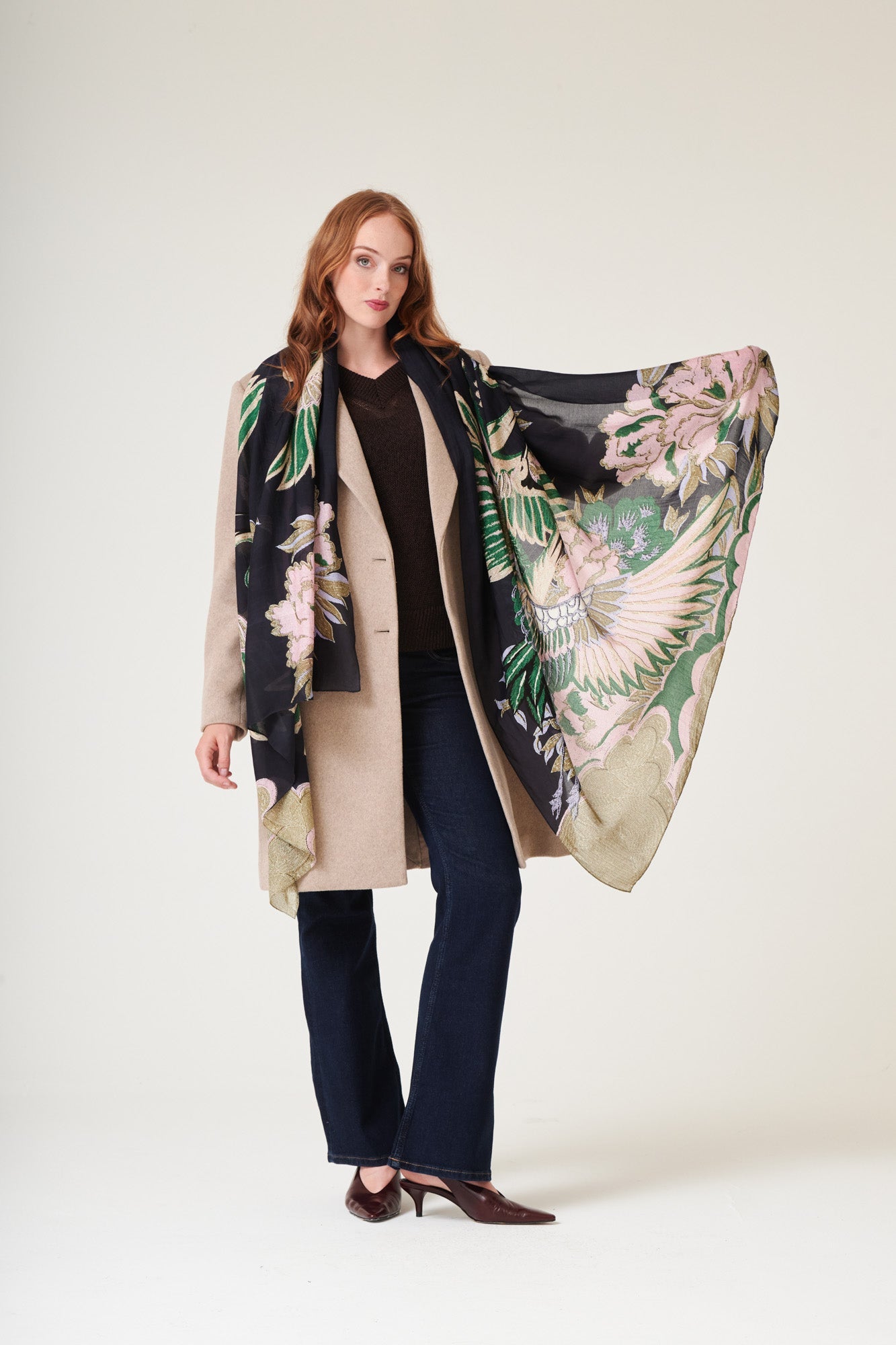 One Hundred Stars, Crane Emerald Scarf