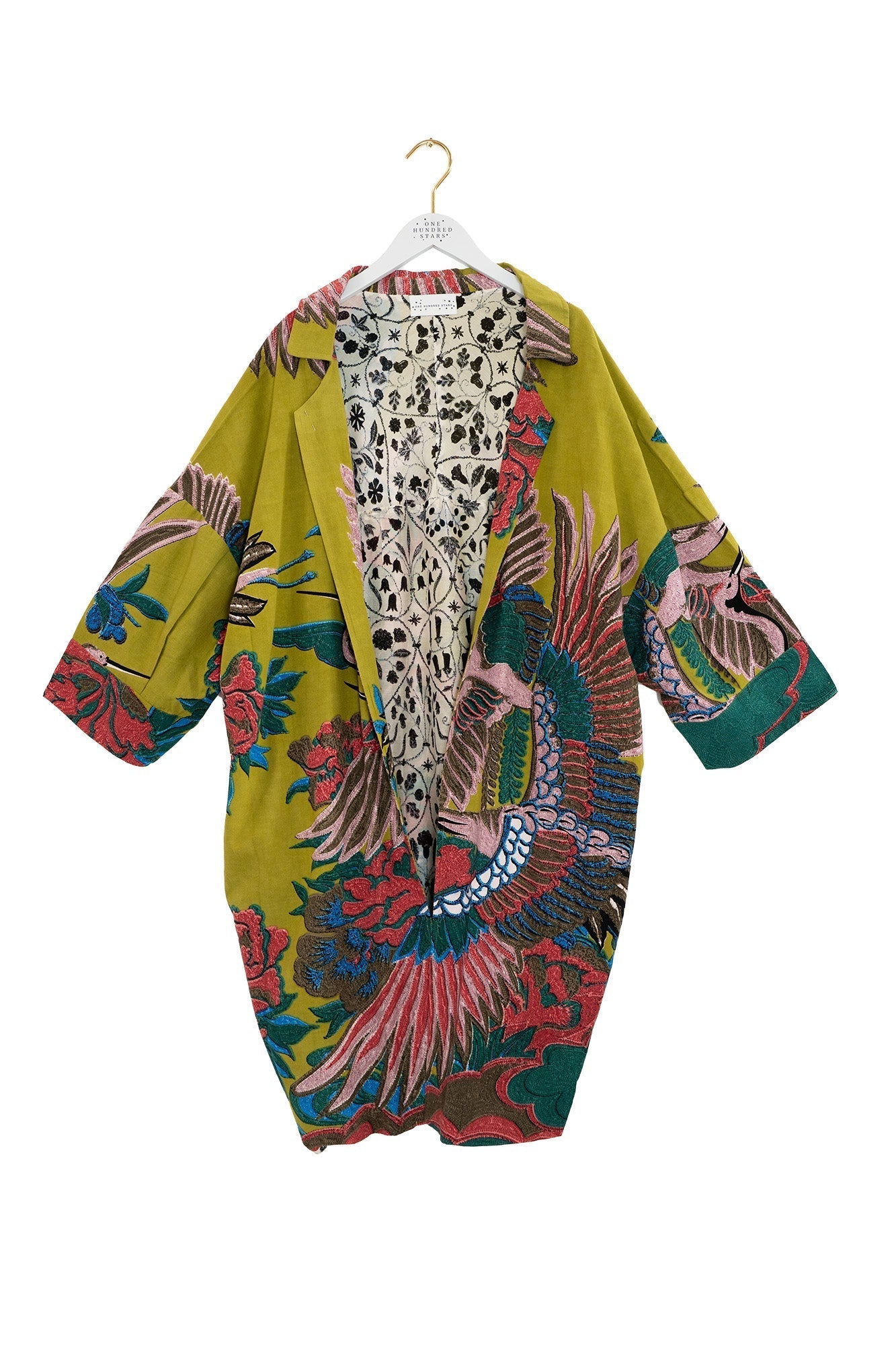 One Hundred Stars, Crane Olive Artisan Coat