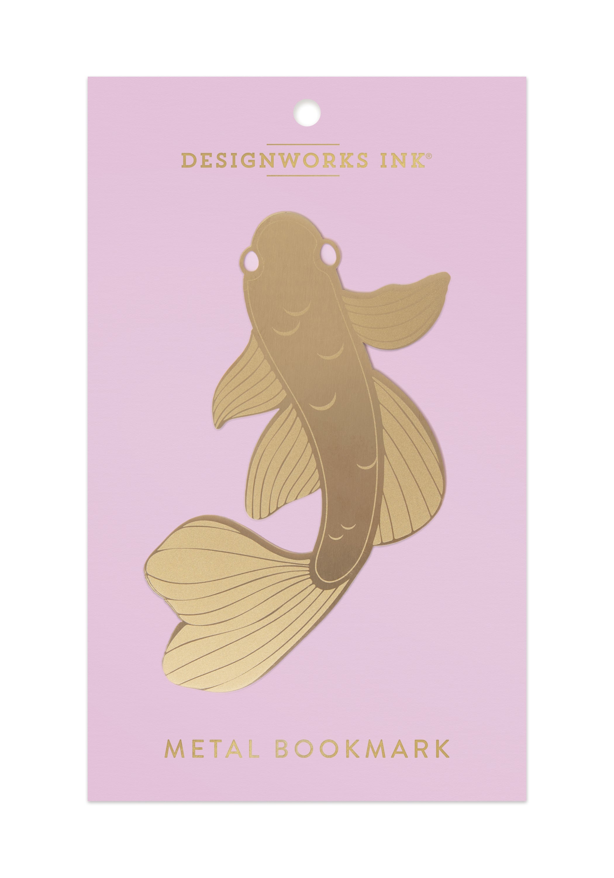 Metal Bookmark - Koi Fish