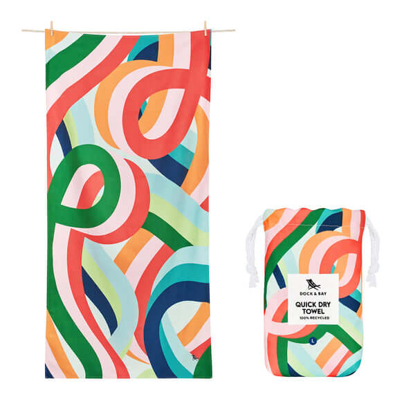 Dock & Bay, Fruit Loops Towel Large Quinlan's Gifts