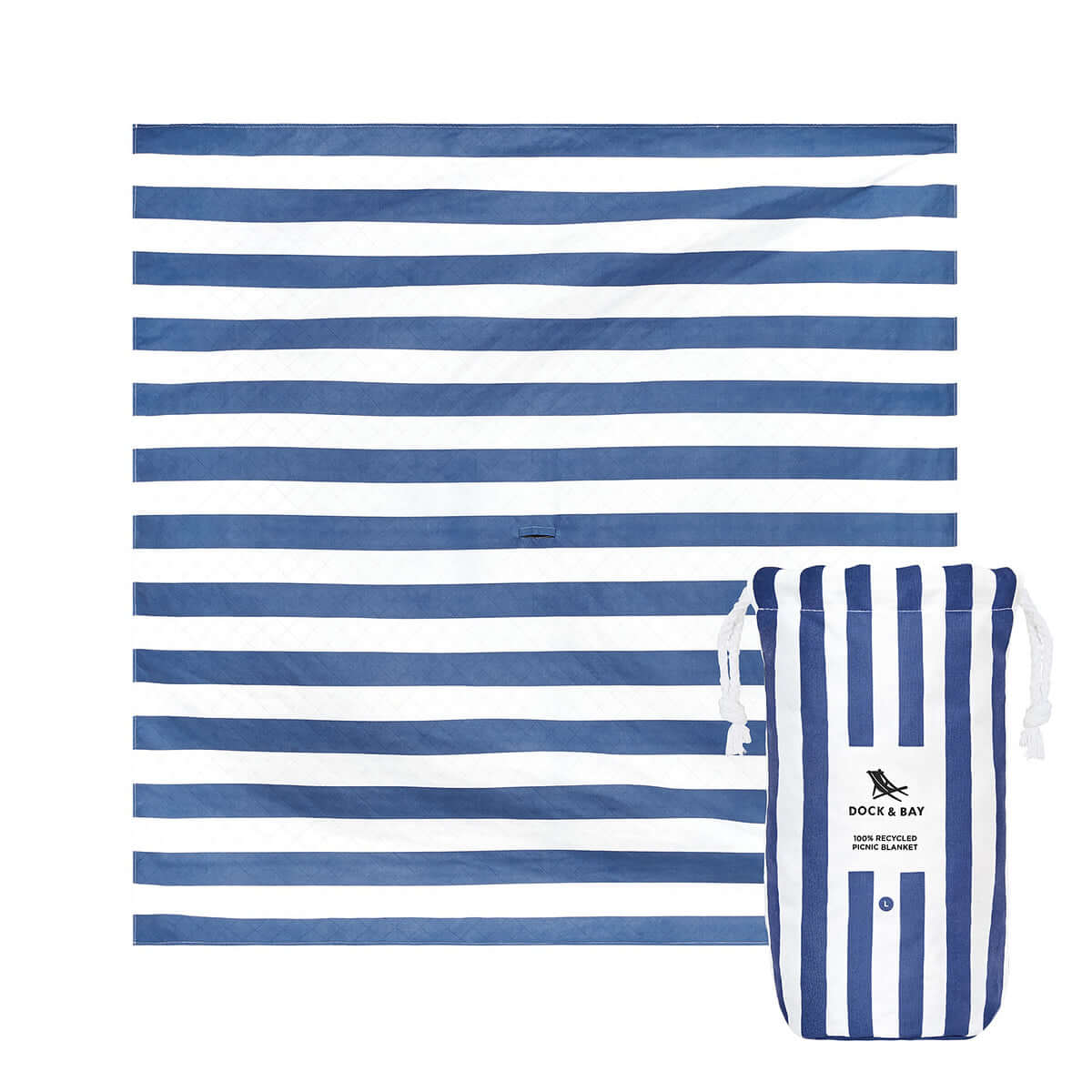 Dock and Bay, Picnic Blanket - Large Whitsunday