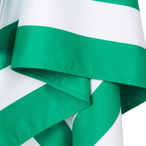 Dock and bay, Beach Towel Cancun Green Large Quinlan's Gifts