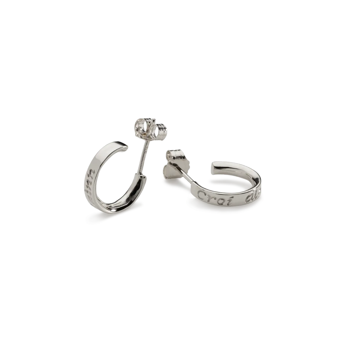 Enibas, Croí Álainn Silver Hoops