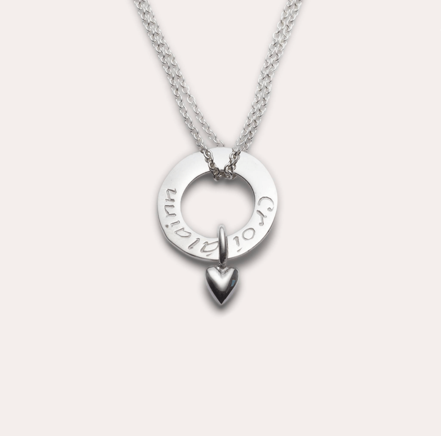 Enibas, Croi Alainn with Heart Pendant