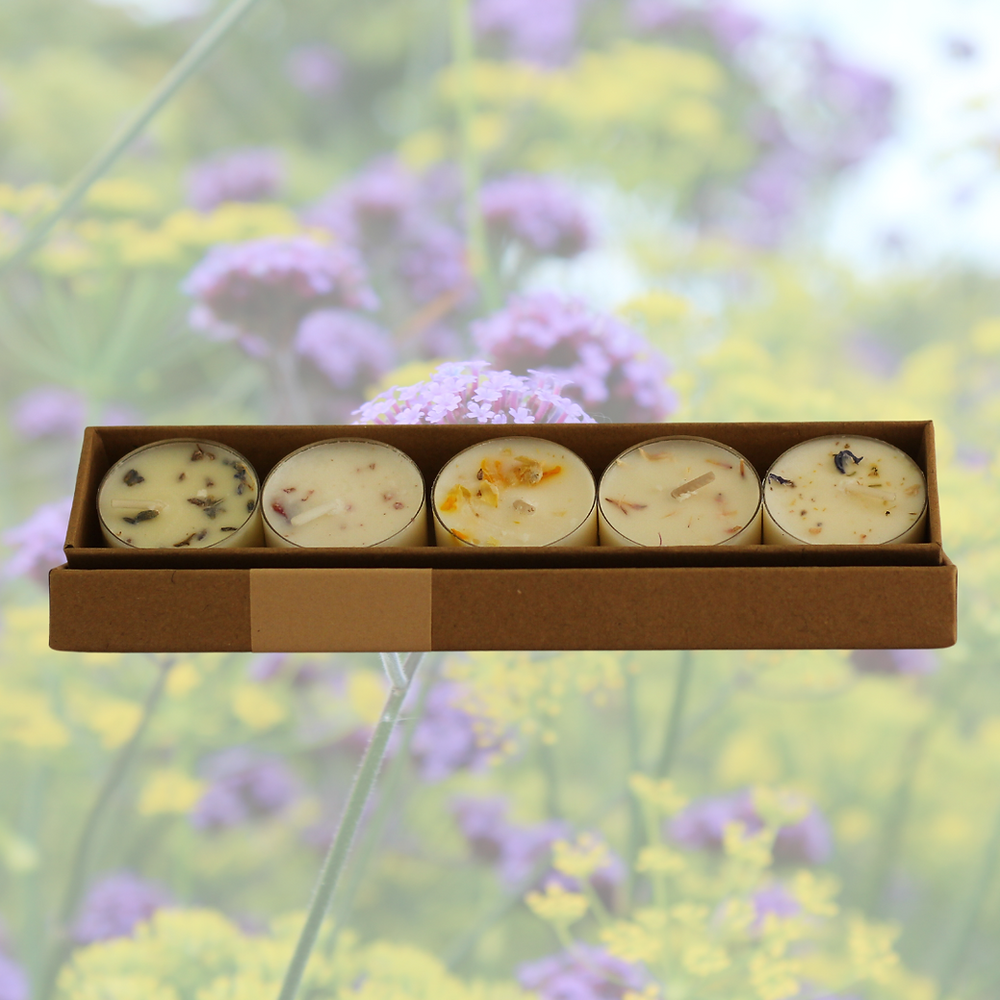 Flower Child, Scented Tealights 5 Pack