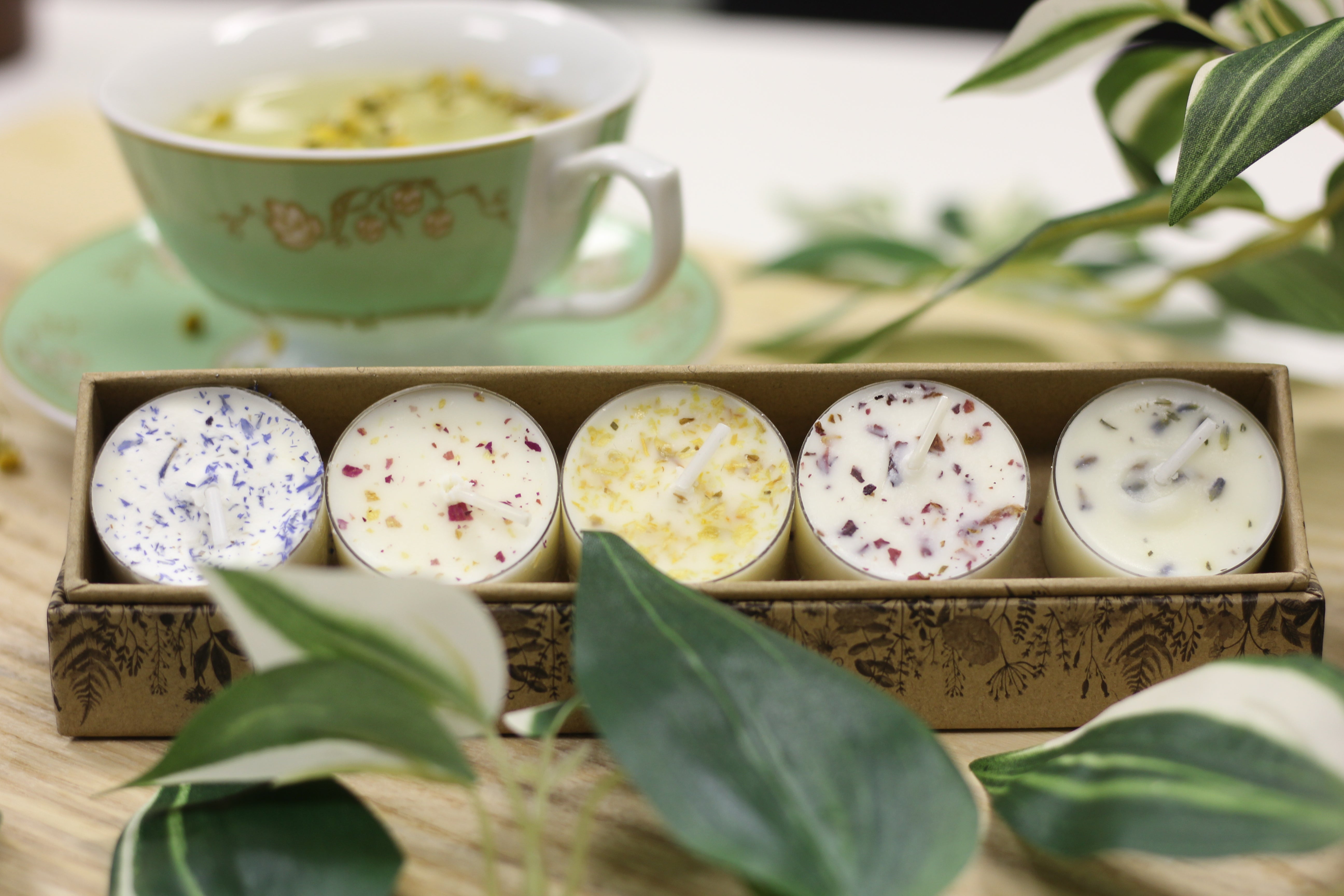 Flower Child, Scented Tealights 5 Pack