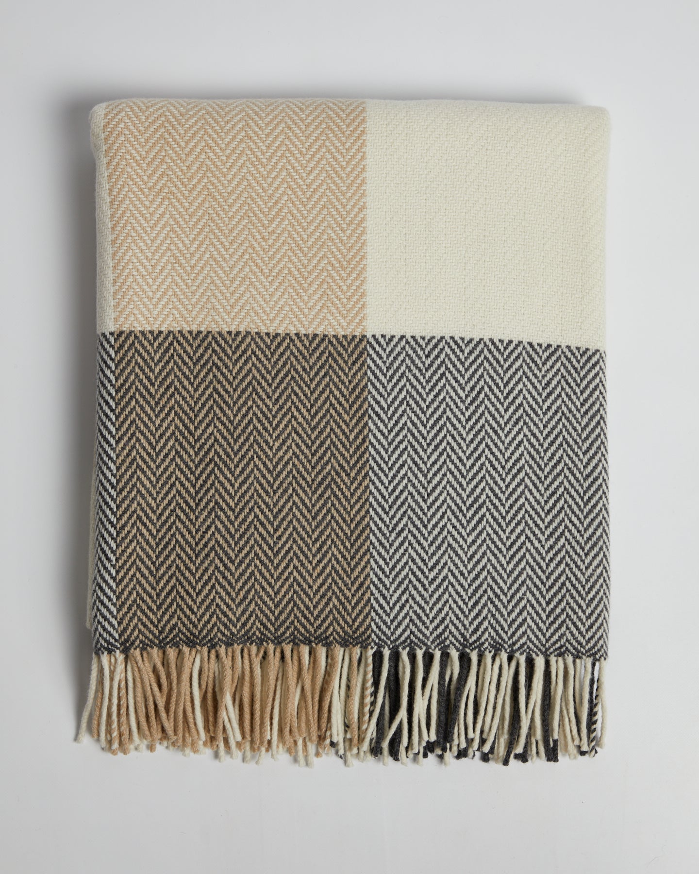 Foxford,  Lacken Cashmere and Lambswool Throw