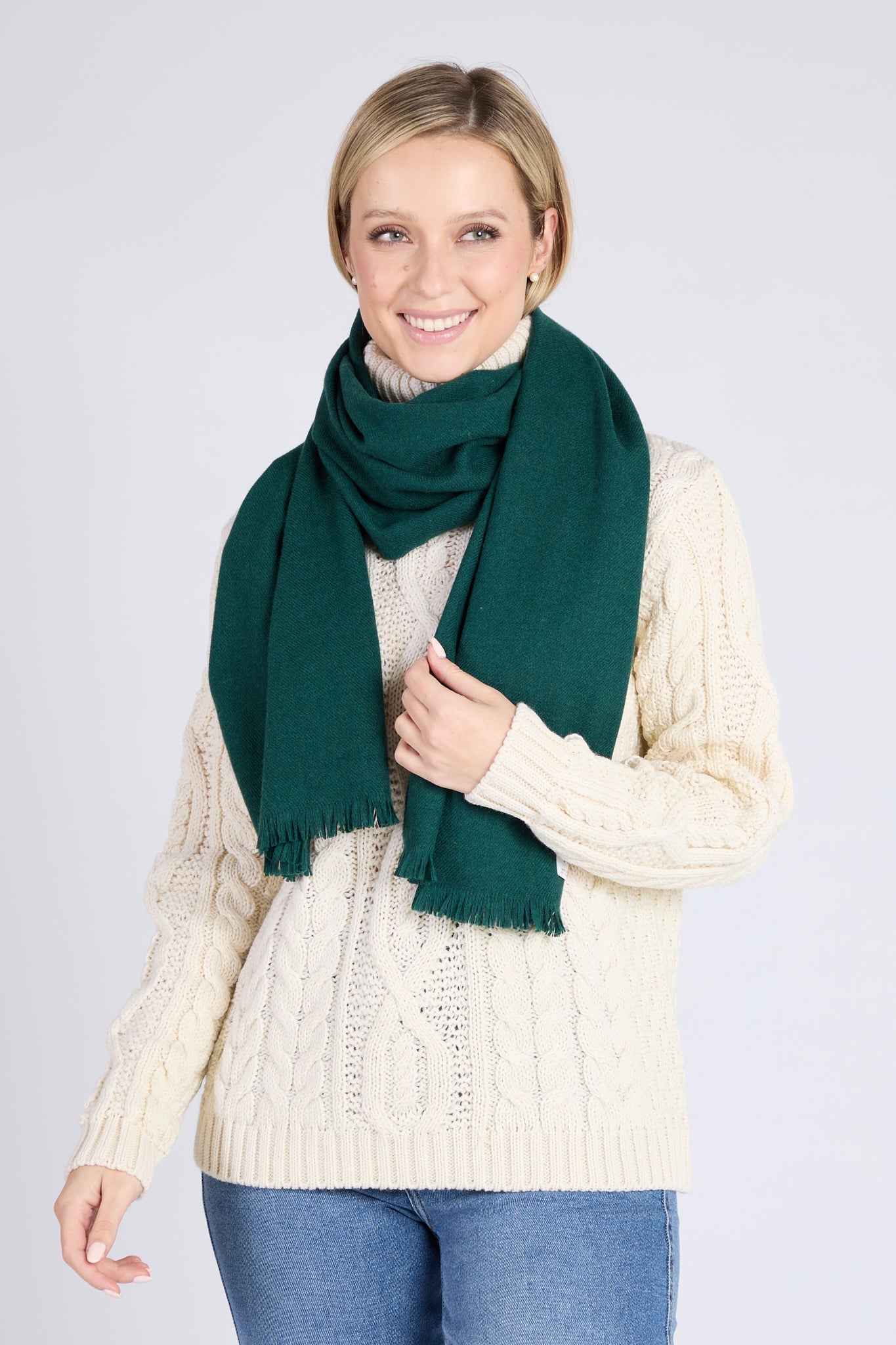 Foxford, Amazon Fine Wool Cashmere Blend Scarf