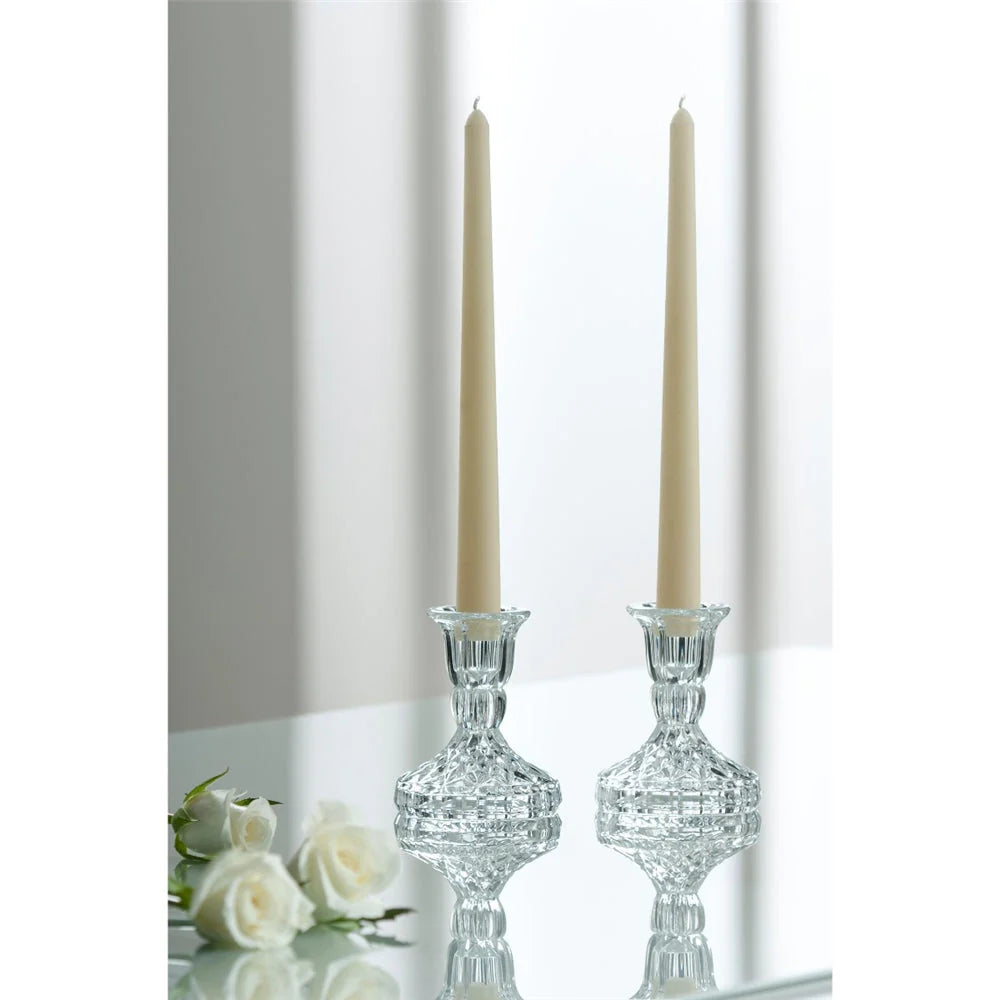 GalwayCrystalAshfordCandlestickPair