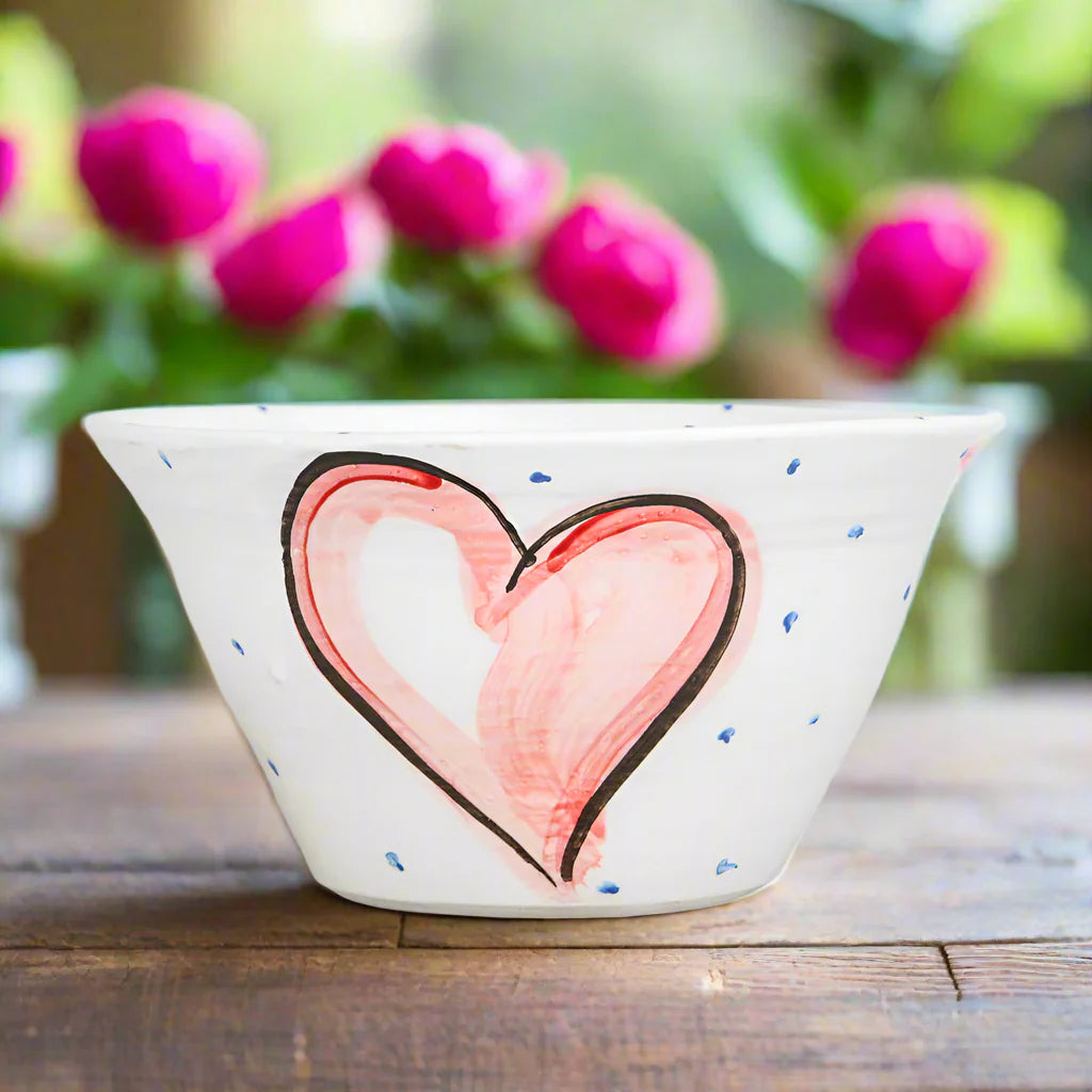 Charlie Mahon, Large Heart Bowl