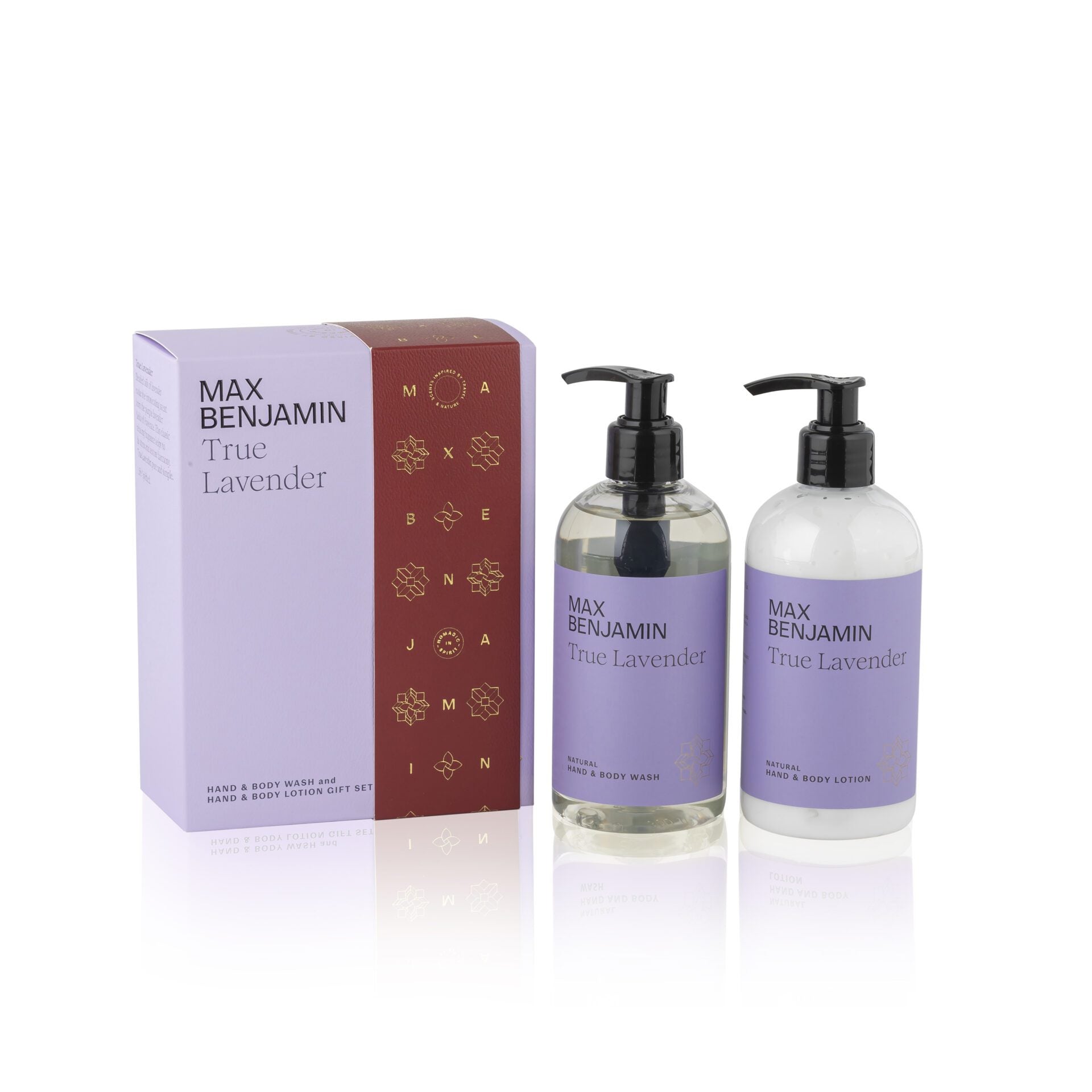 Max Benjamin, True Lavender Hand & Body Wash Gift Set