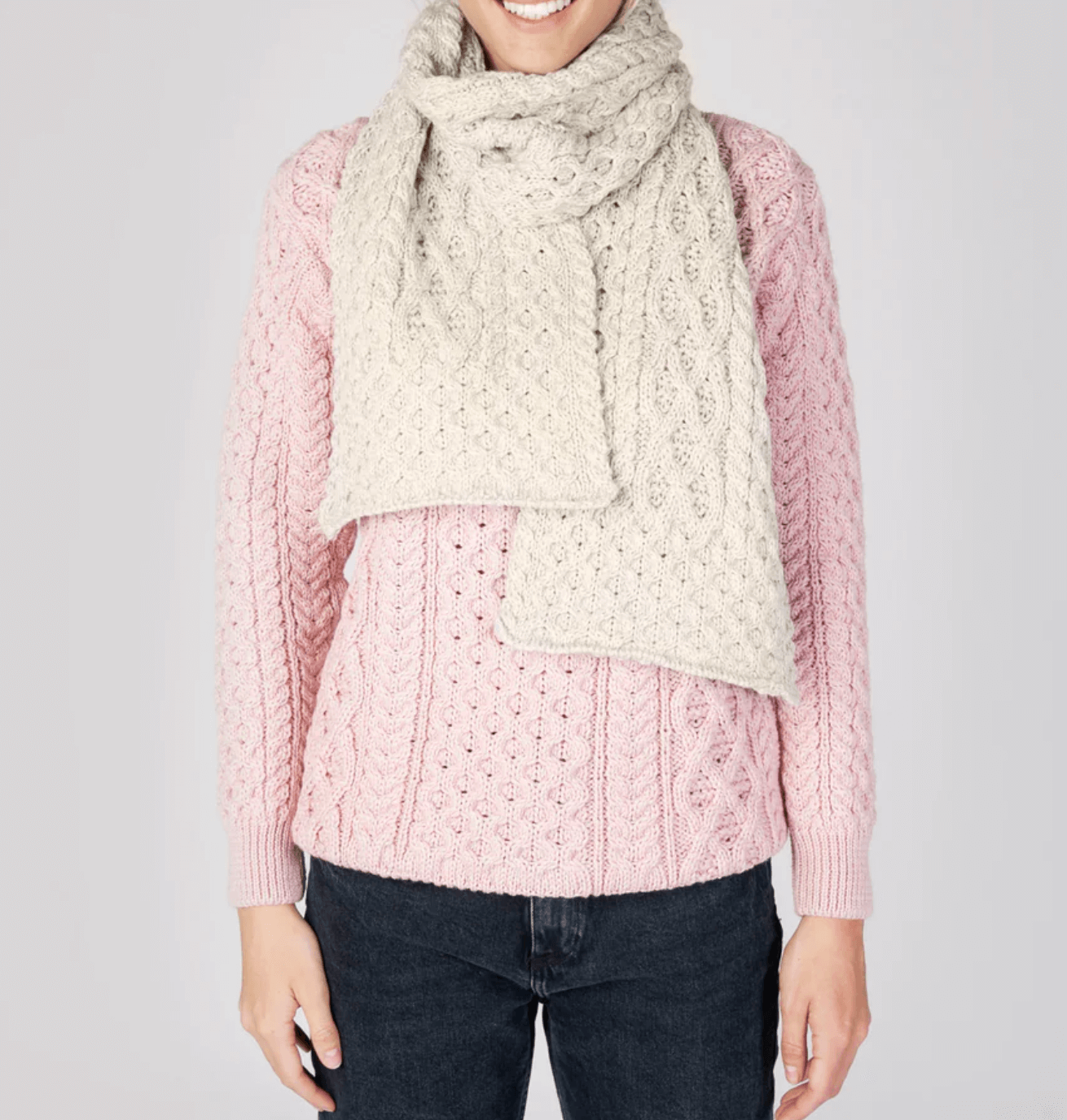 Ireland's Eye, Luxe Aran Scarf