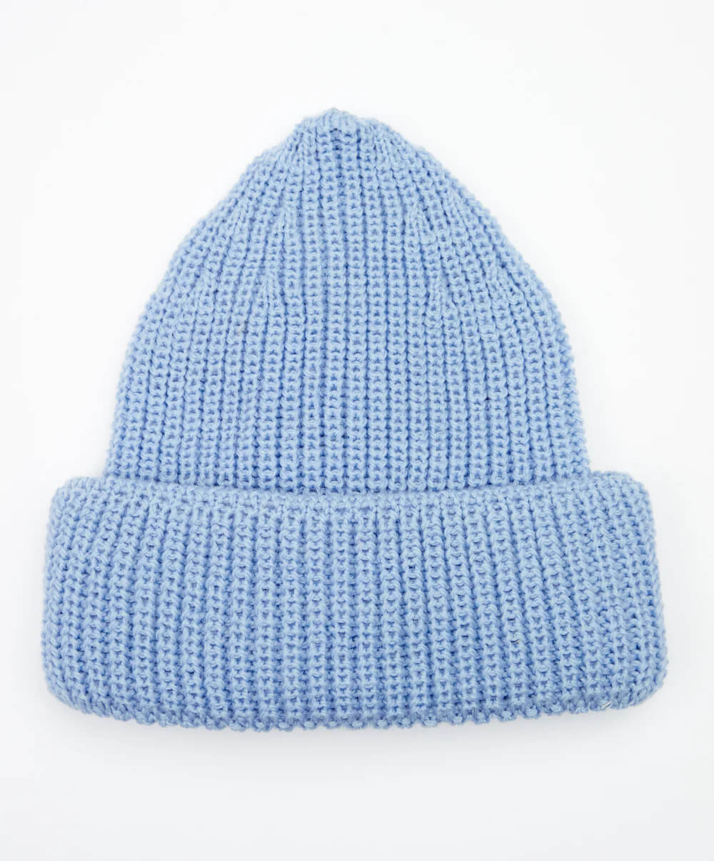 Irelands Eye, Zinnia Chunky Knit Hat Morning Sky