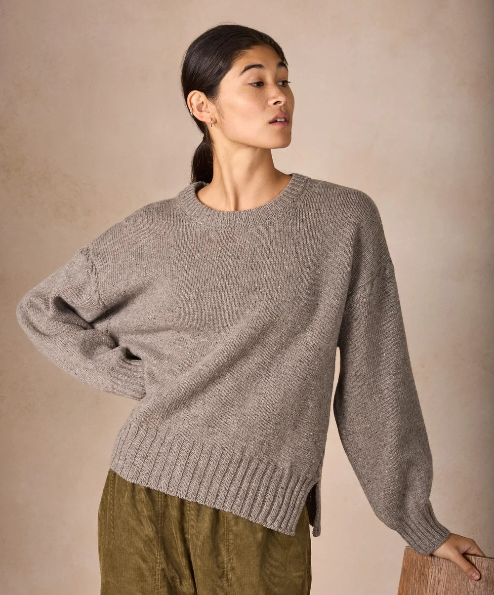 Irelands Eye, The Isla Cashmere Oversized Sweater Rocky Ground