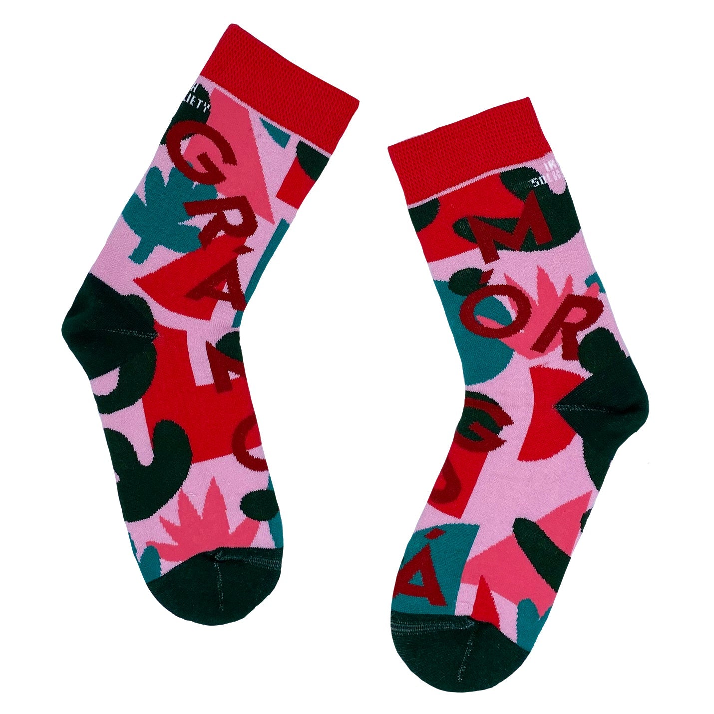 Irish Socksciety, Grá Mor Fluffy Socks (size UK 3-7)