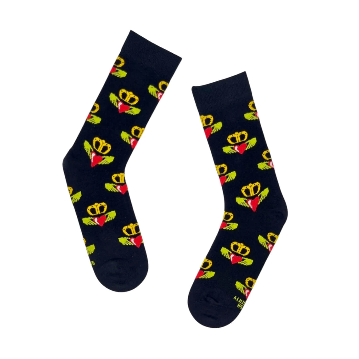 Irish Socksciety, Claddagh Ring Socks (3-7)