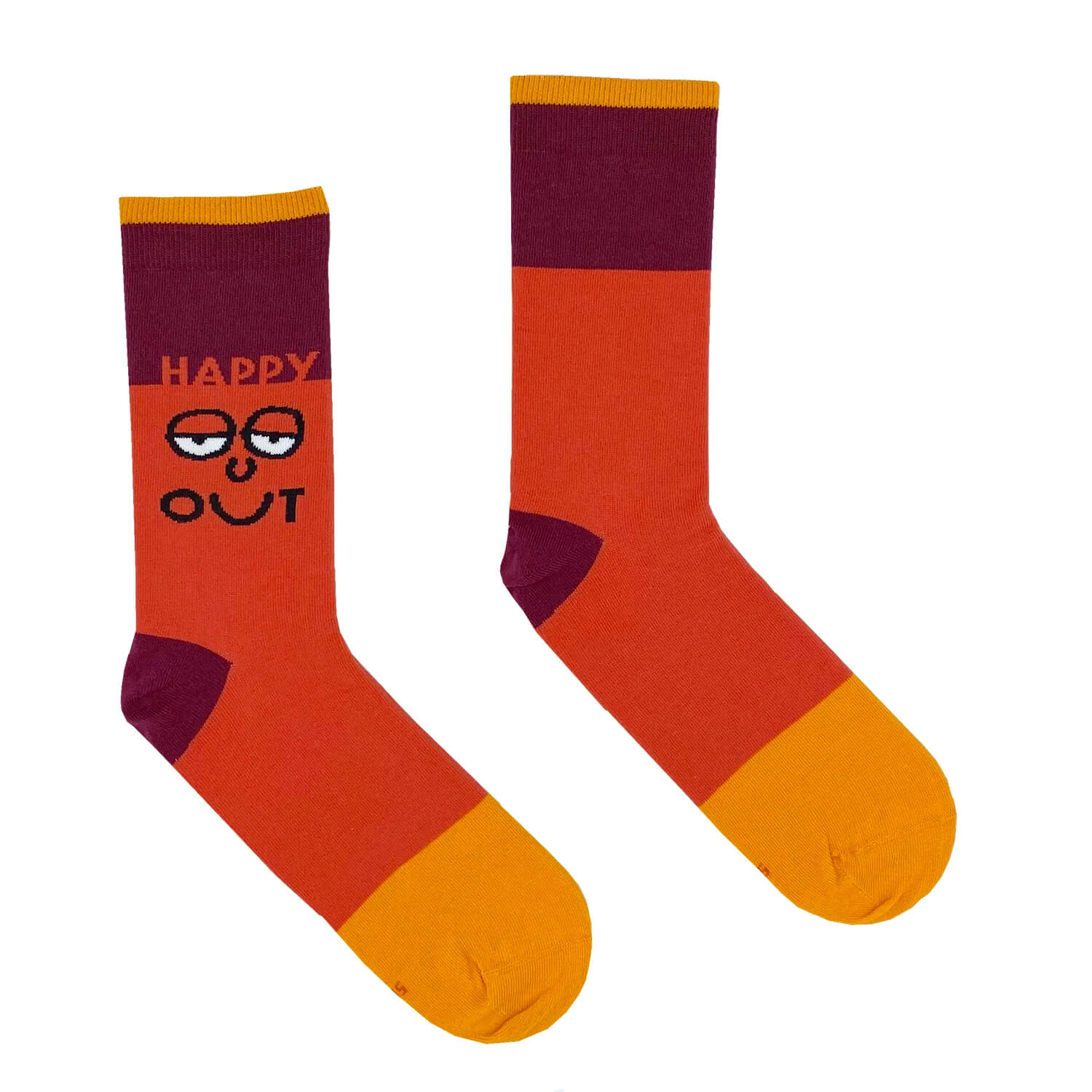 Irish Socksciety, Happy Out Faceen Socks(8-12)