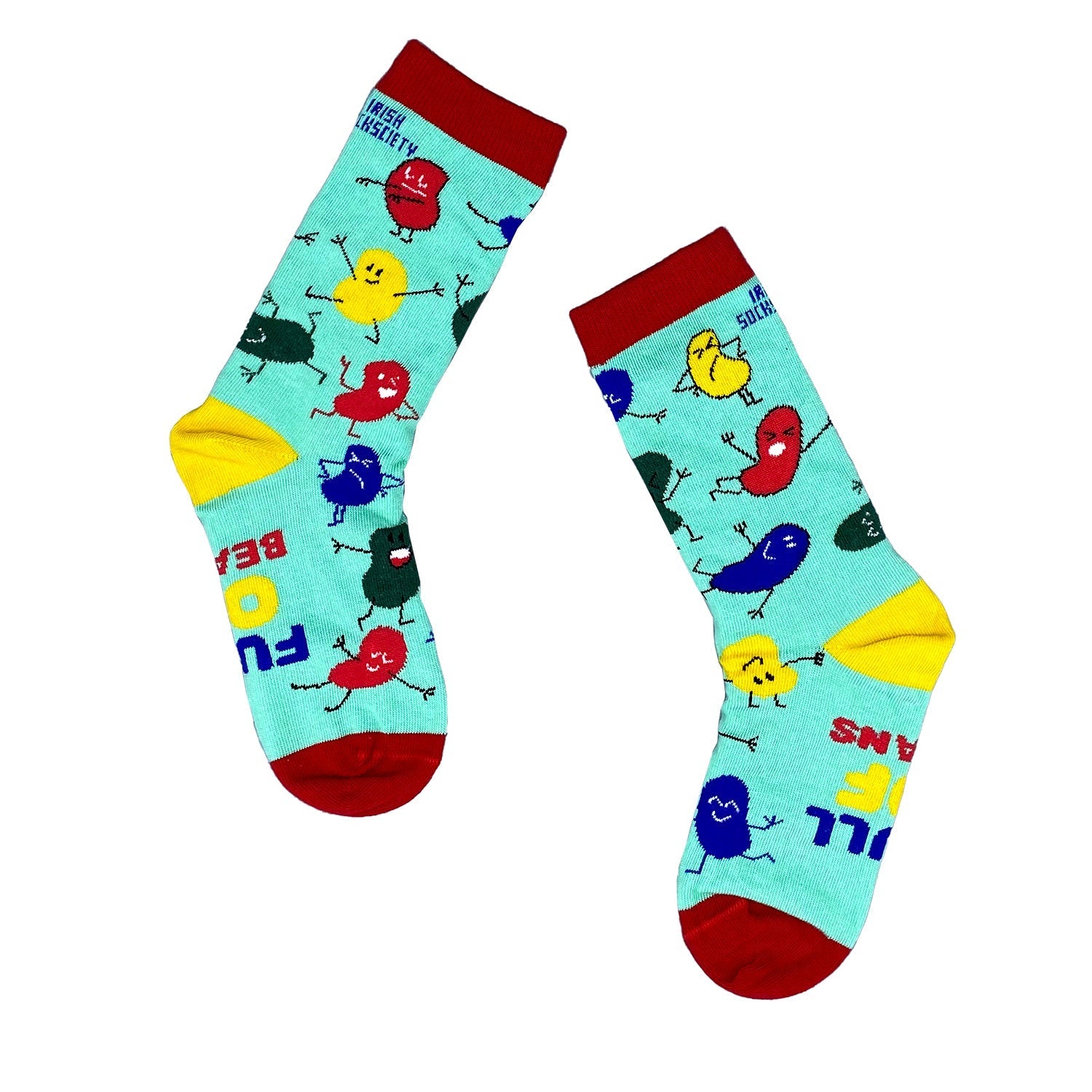 Irish Socksciety Kids, Full of Beans Size (12.5-2.5) Irish Socksciety