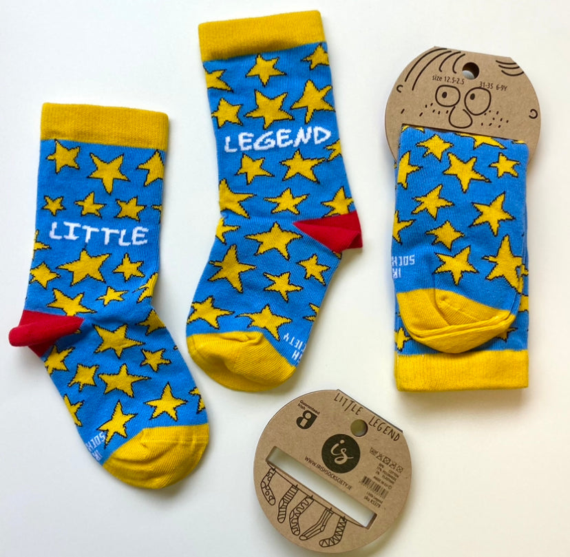 Irish Socksciety Kids, Little Legend Size (12.5-2.5) Irish Socksciety