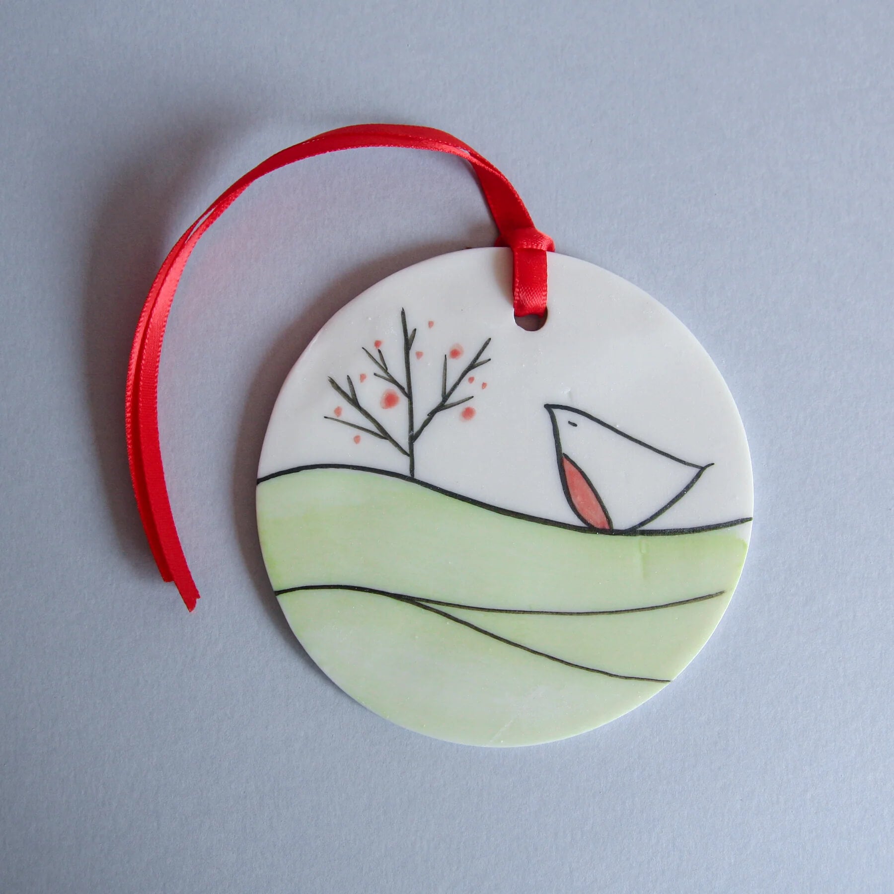 Karo Art, Hanging Ornament Robin