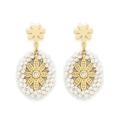 Knight & Day, Appoline Pearl Earrings