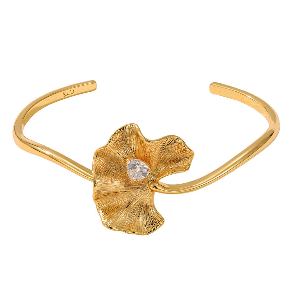 Knight & Day, Ophelia Gold Bangle