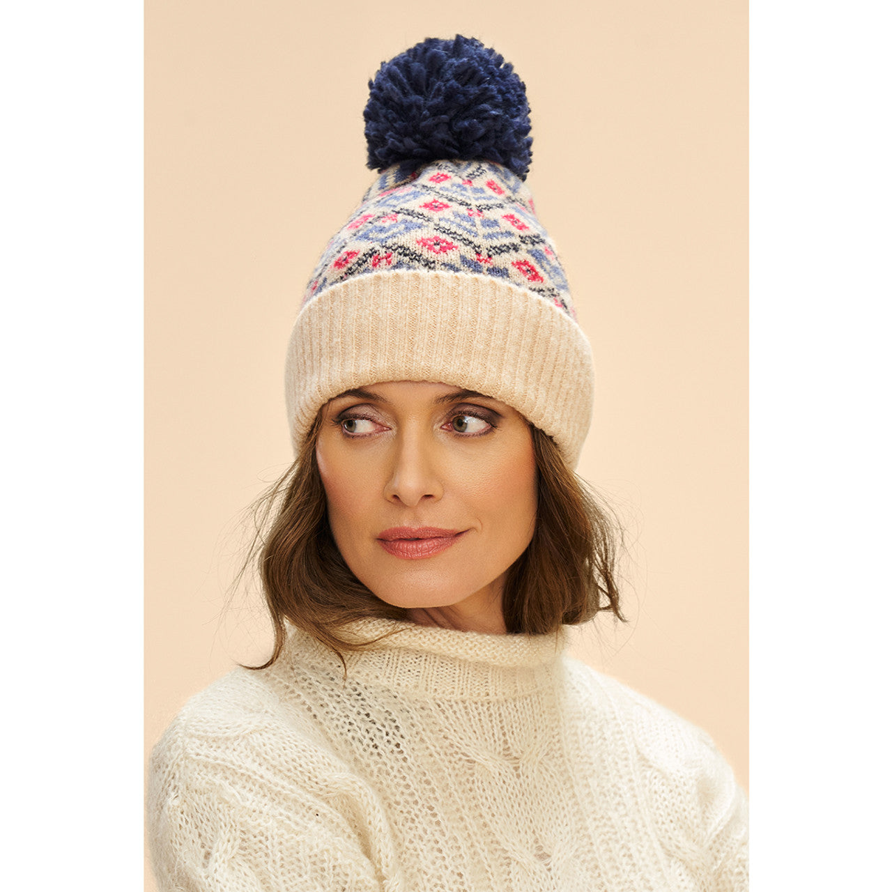 Powder, Kristi Bobble Hat - Cream