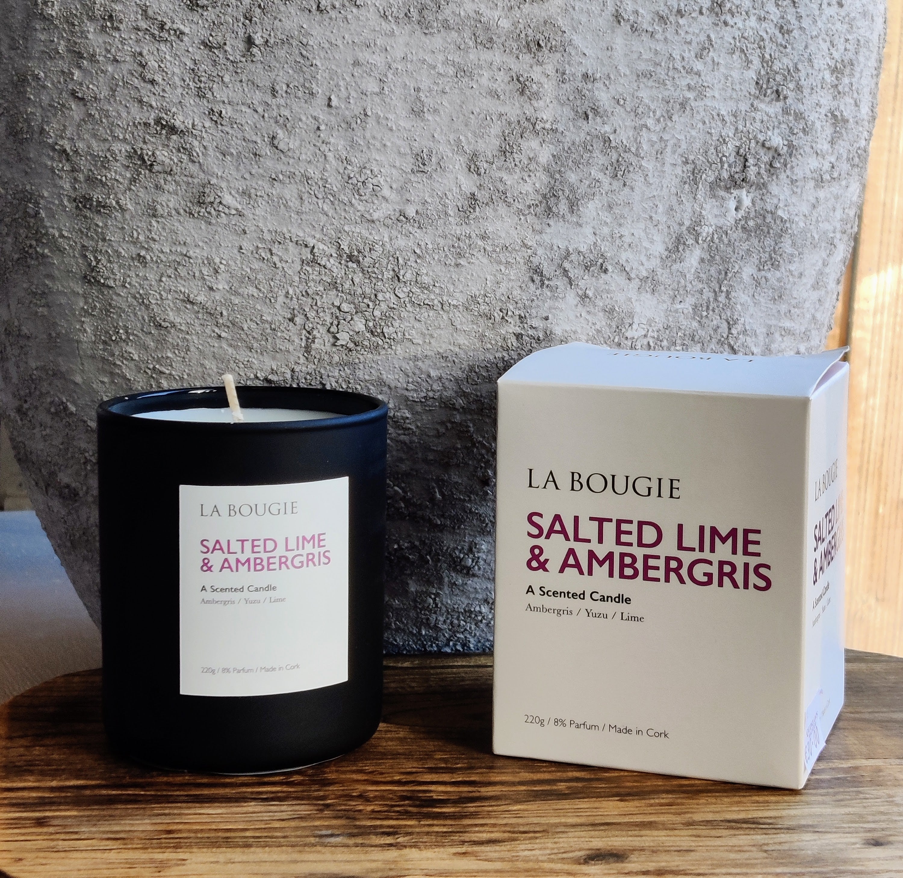 La Bougie, Salted Lime & Ambergris Candle