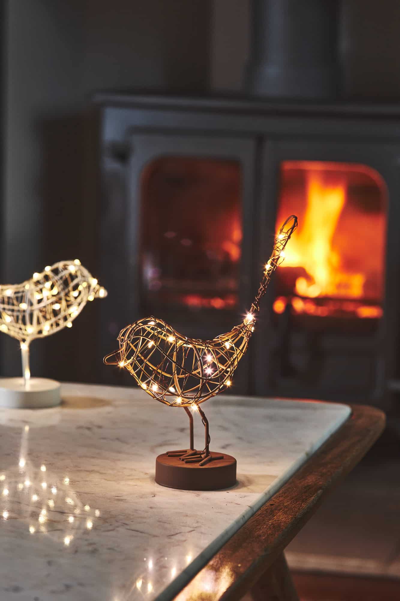 Light Style London, Copper Table Robin