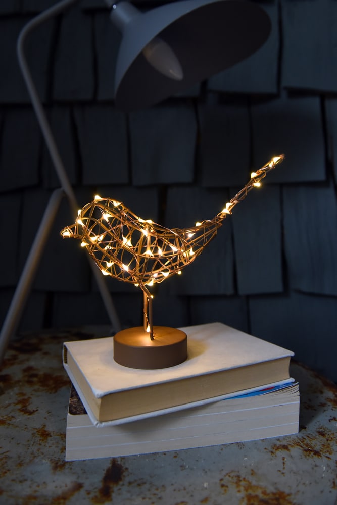 Light Style London, Copper Table Robin