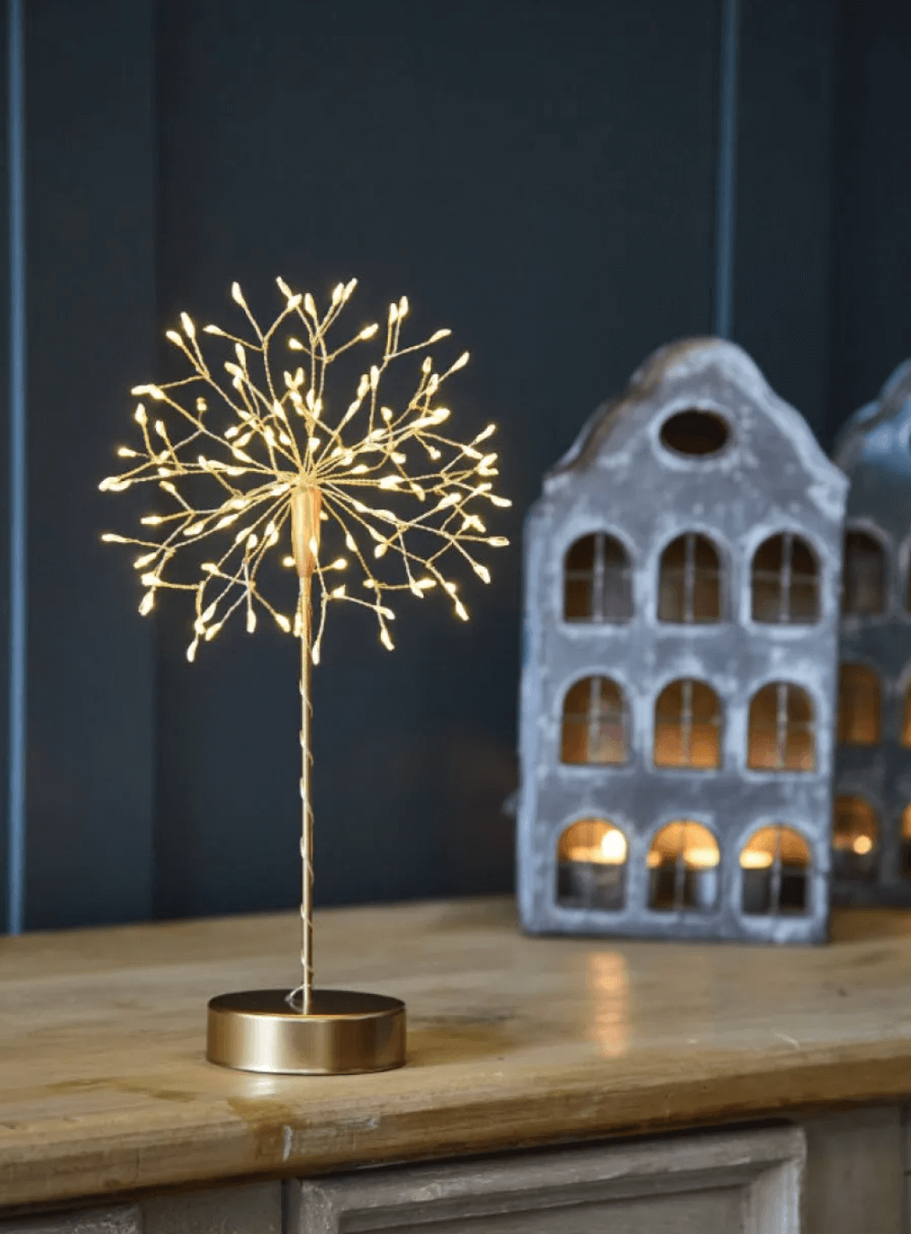 Light Style London, Gold Mini Table Dandelion