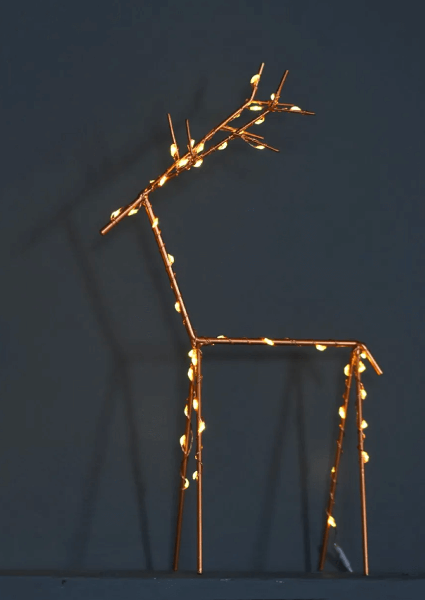Light Style London, Large Copper Deer