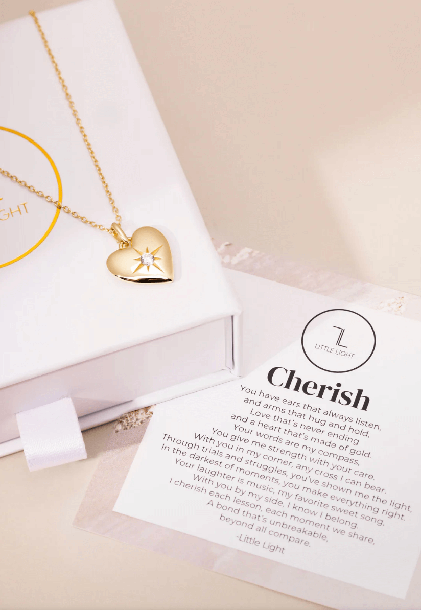 Little Light, Cherish Gold Pendant