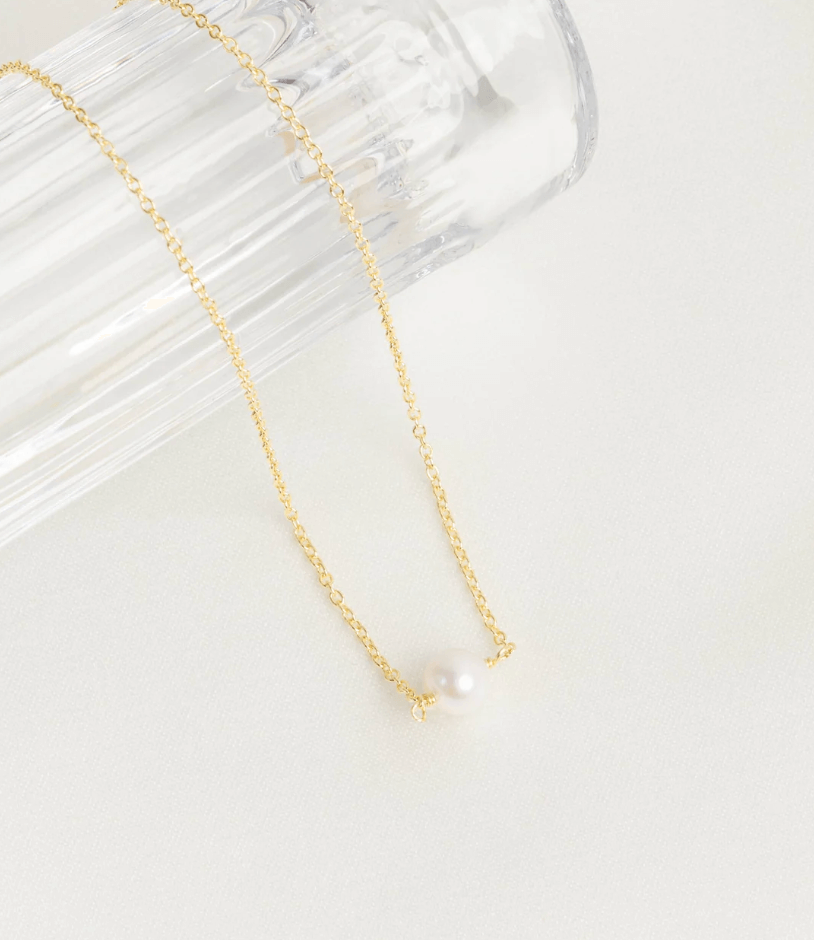 Little Light, Resilient Fresh Water Pearl Necklace