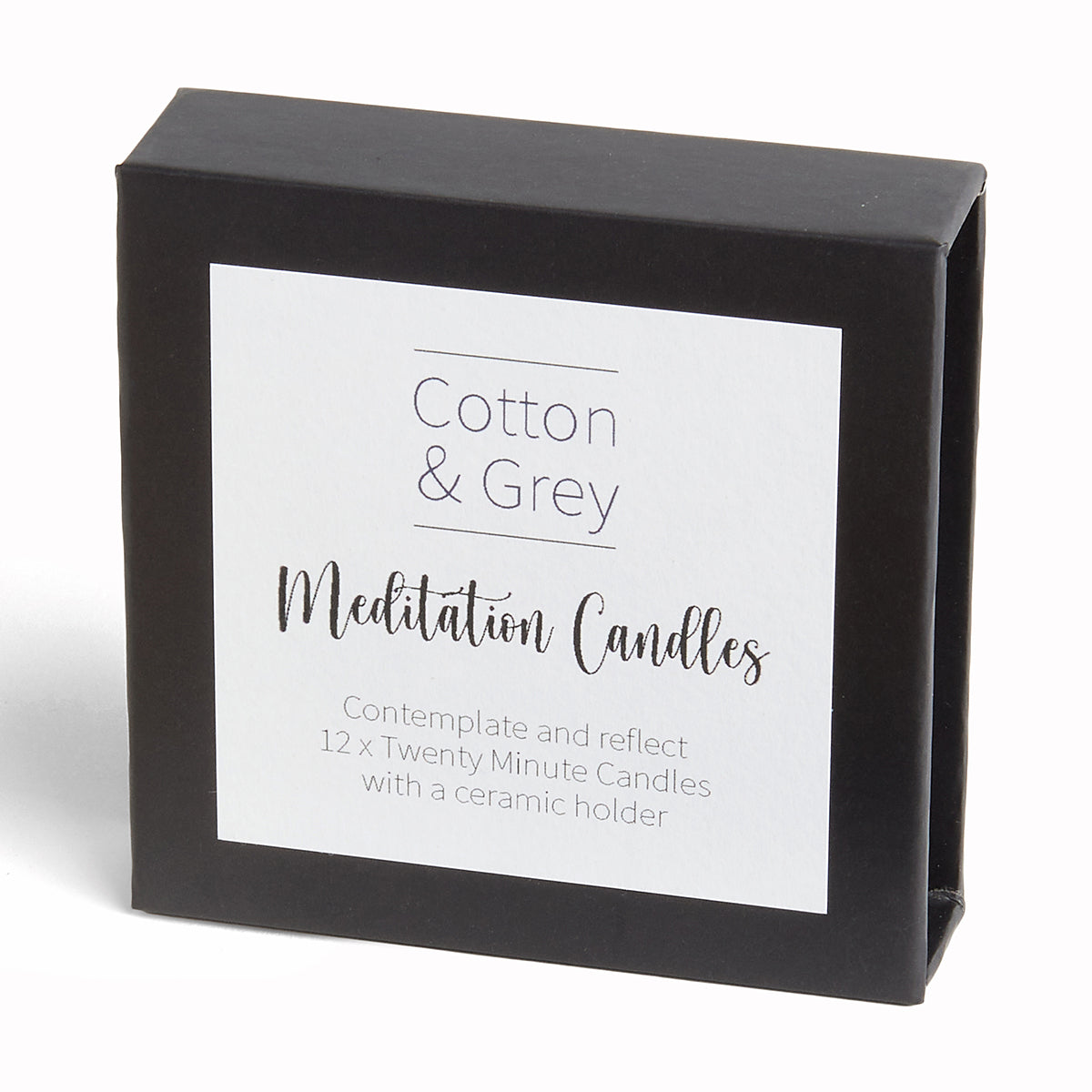 Cotton & Grey, Meditation Candles