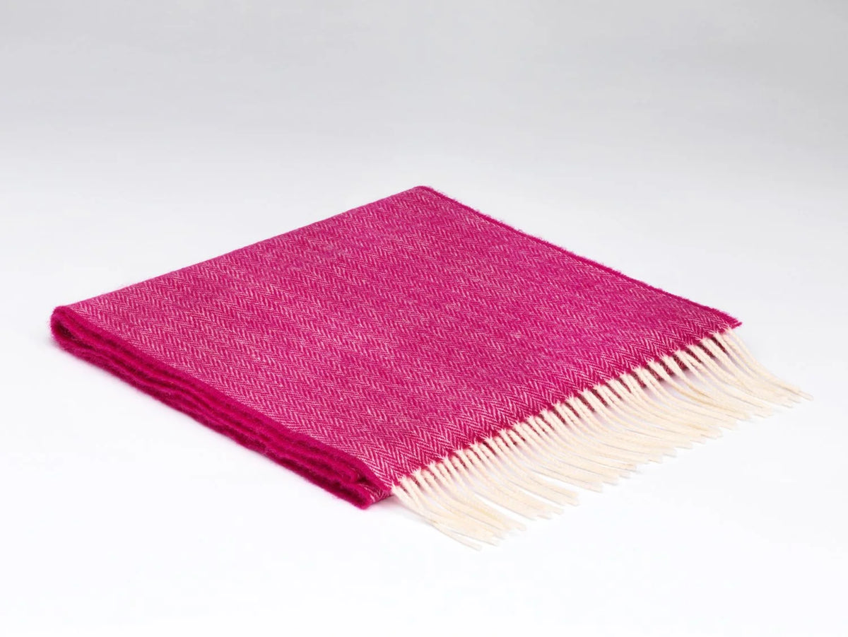McNutt of Donegal,  Chianti Herringbone Scarf