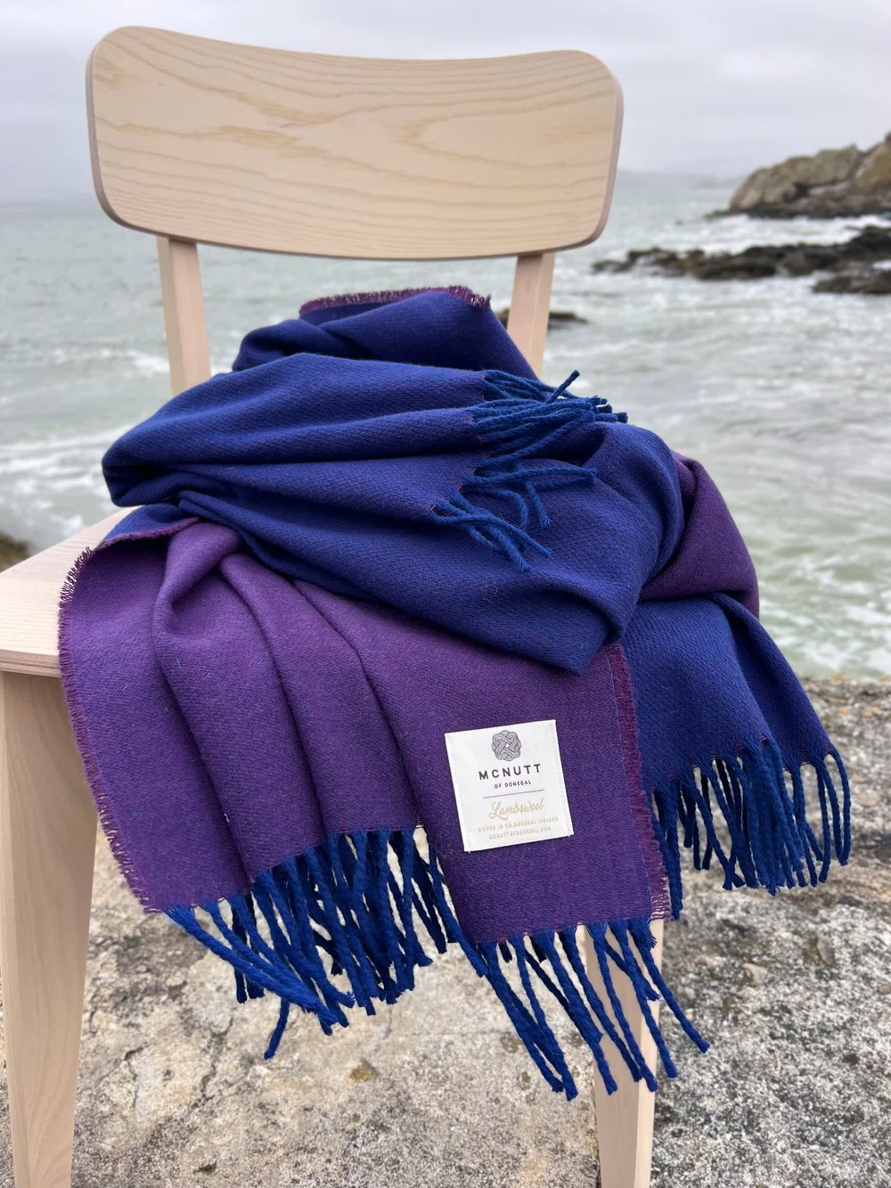 McNutt of Donegal,  Juniper Reversible Throw